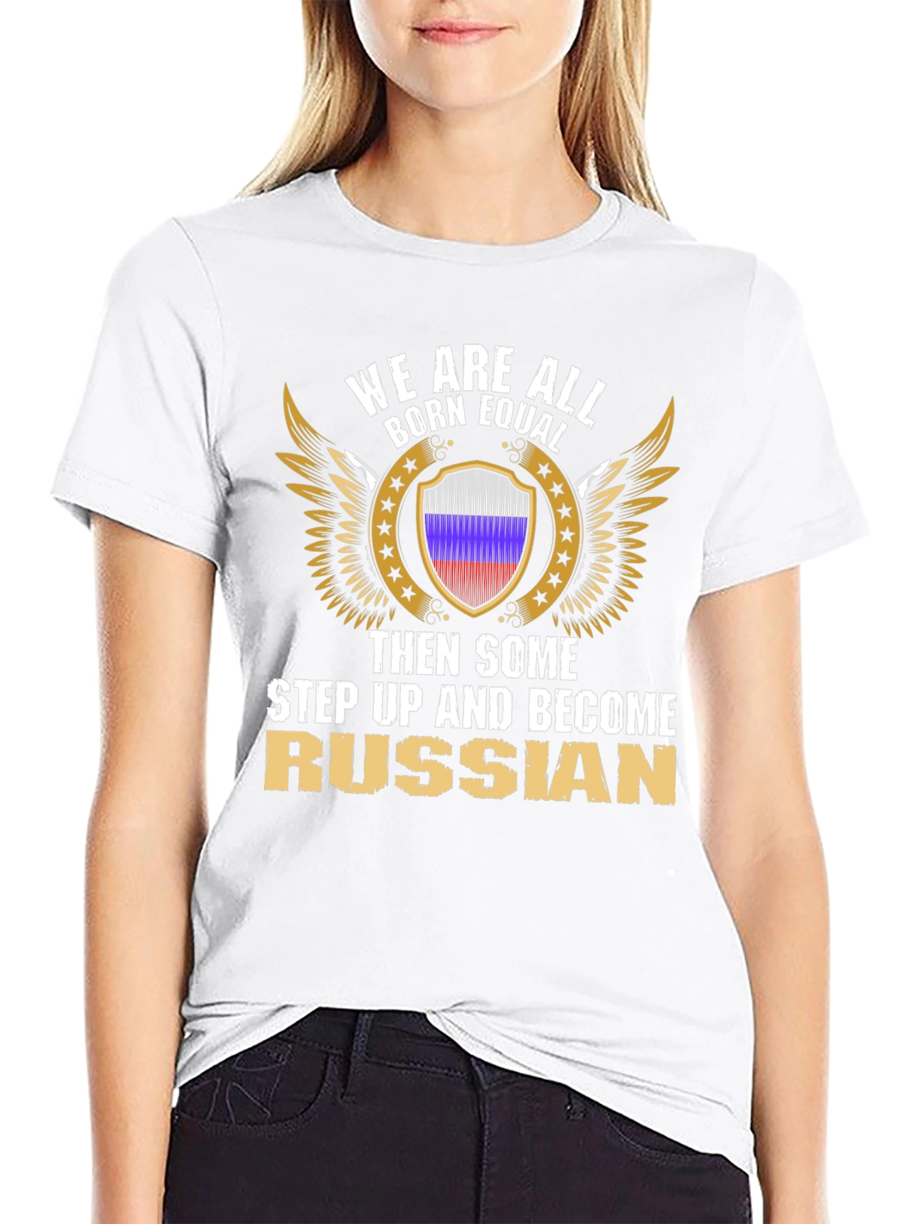 Born Equal Russian T-Shirt
