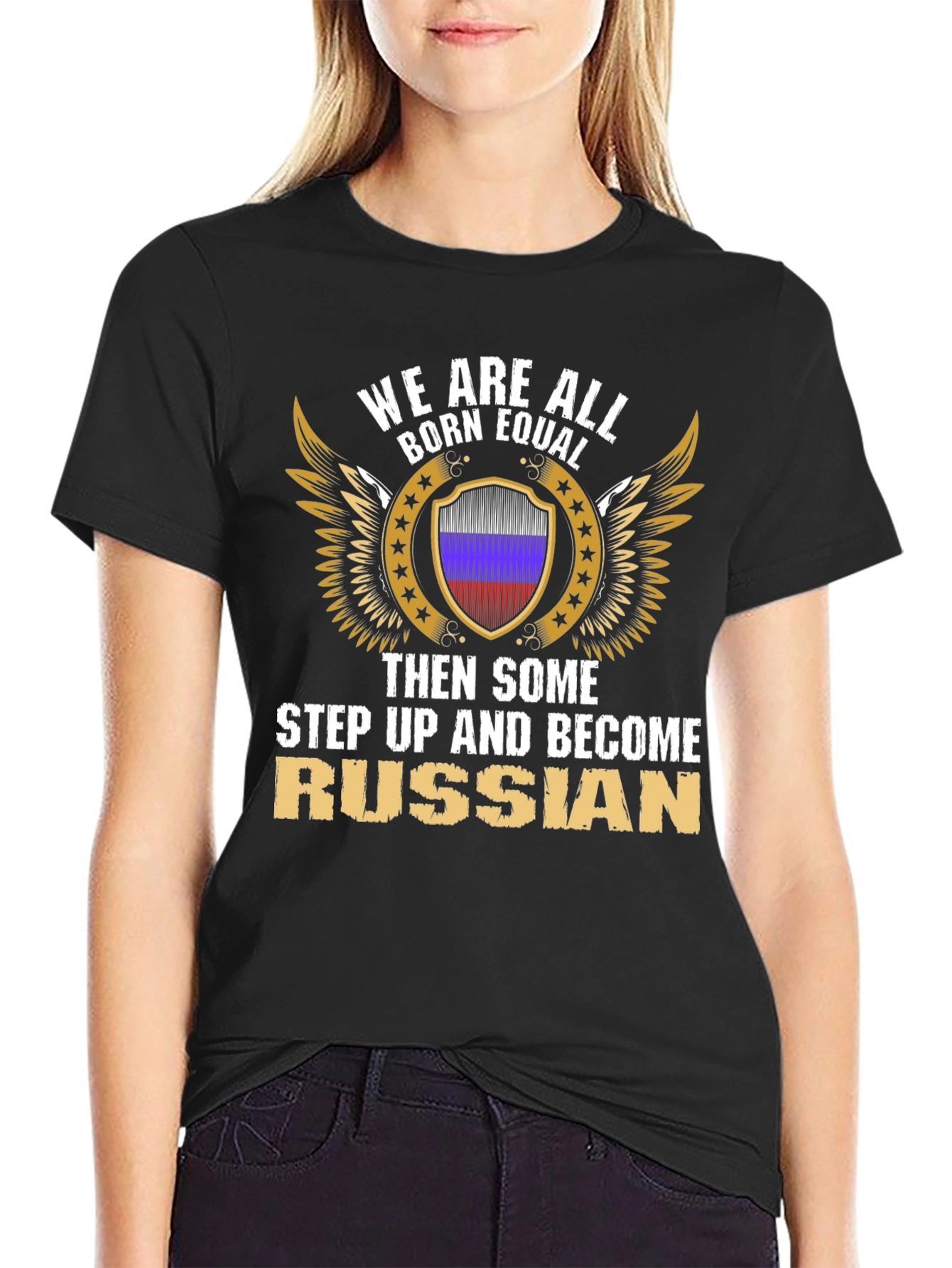 Born Equal Russian T-Shirt