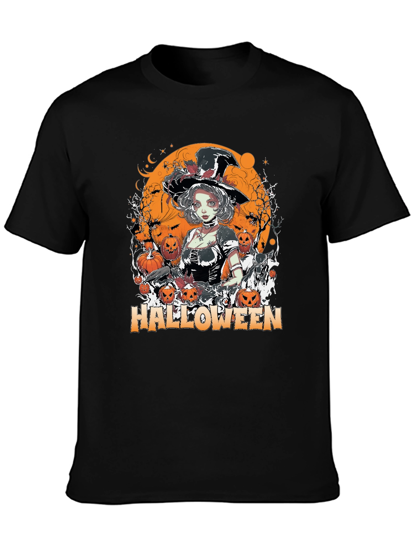 Halloween Witch T-Shirt - Spooky Season Tee