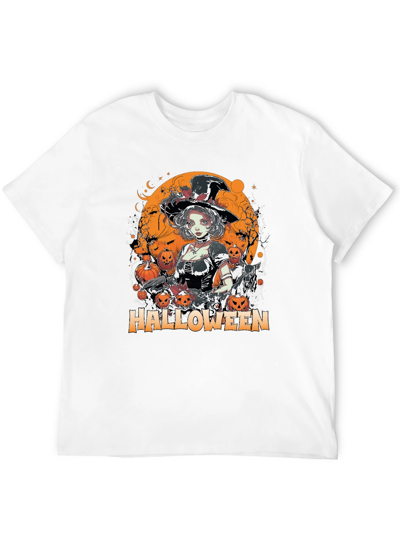 Halloween Witch T-Shirt - Spooky Season Tee