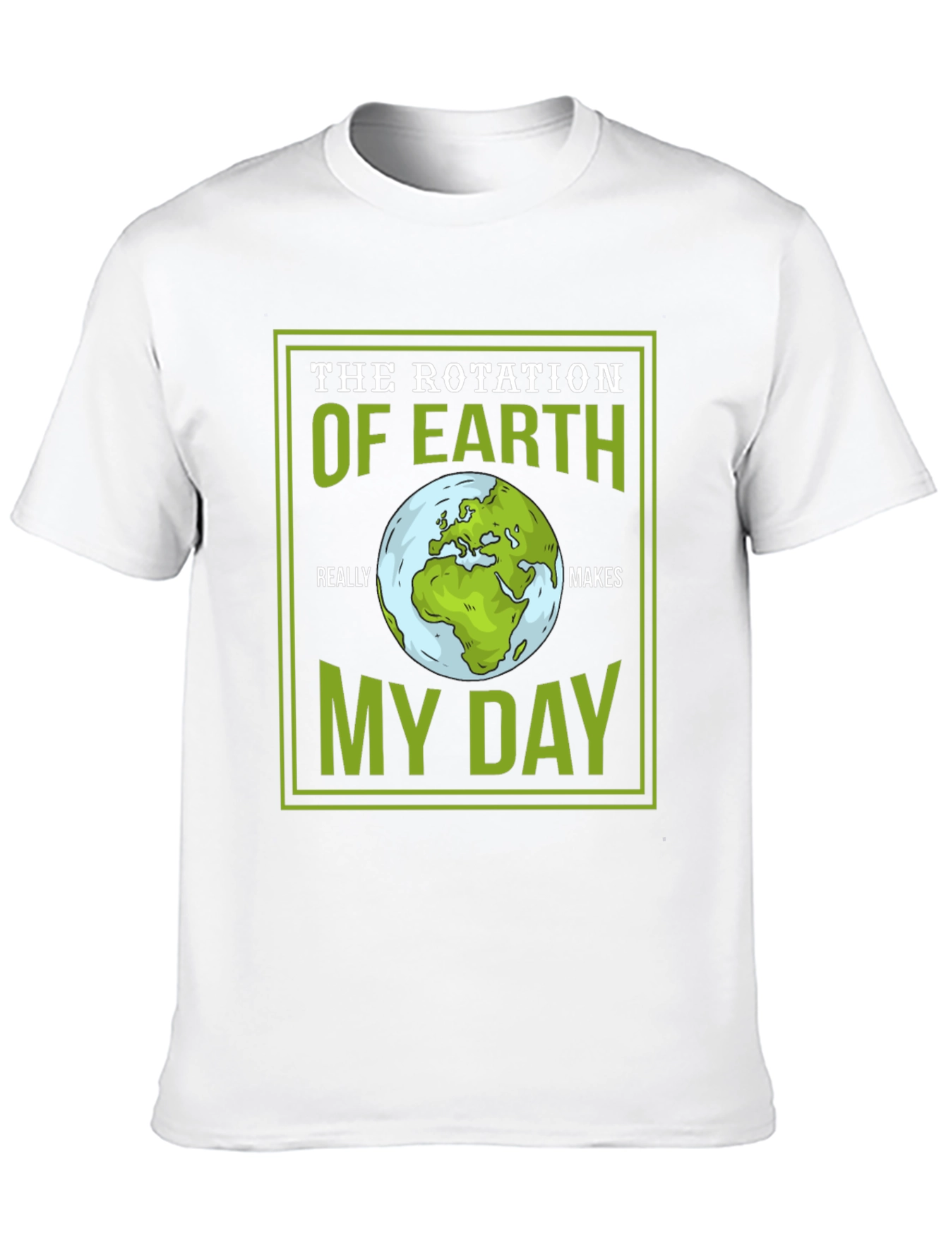 Earth Rotation T-Shirt - Funny Science Tee