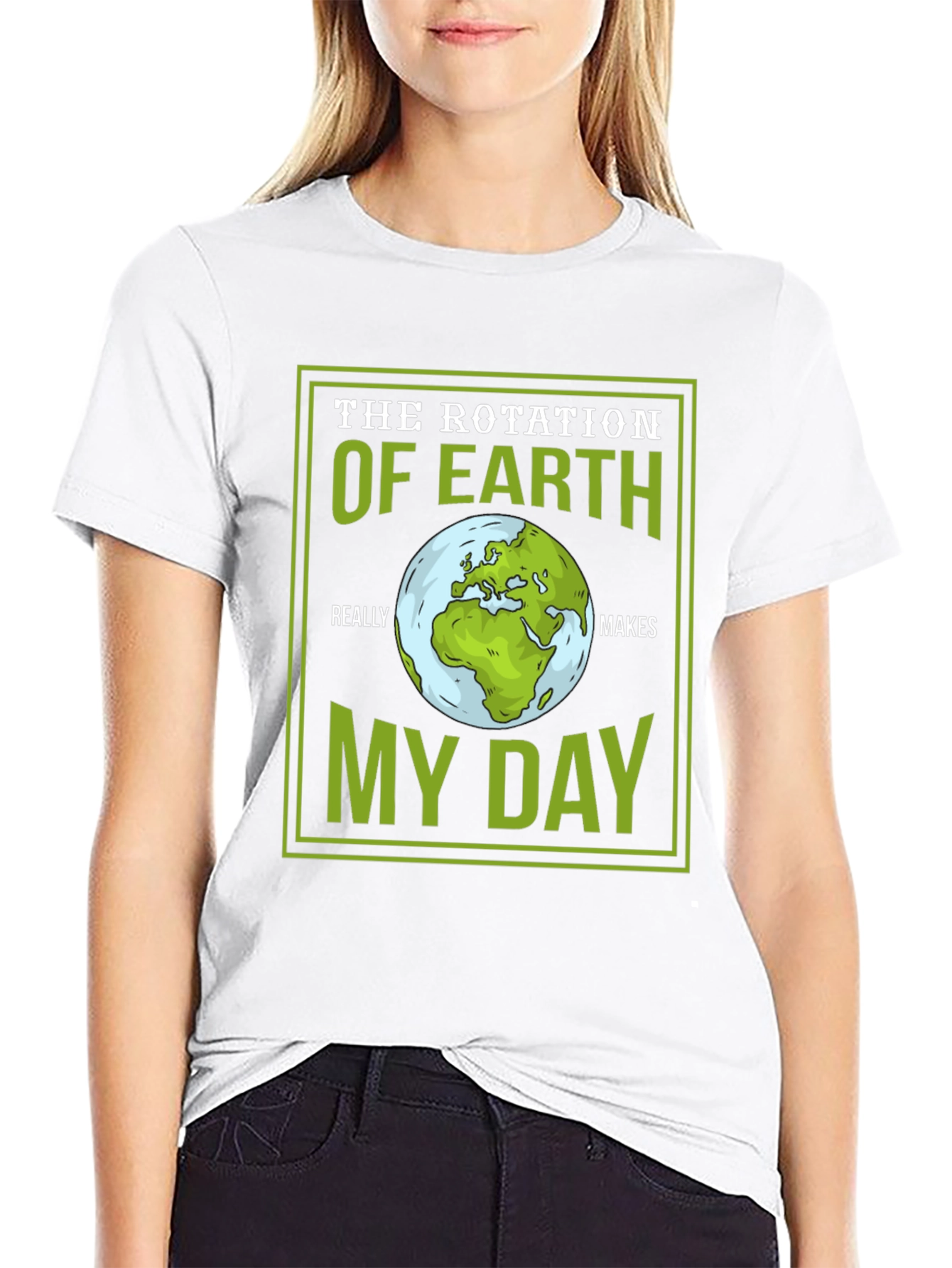 Earth Rotation T-Shirt - Funny Science Tee