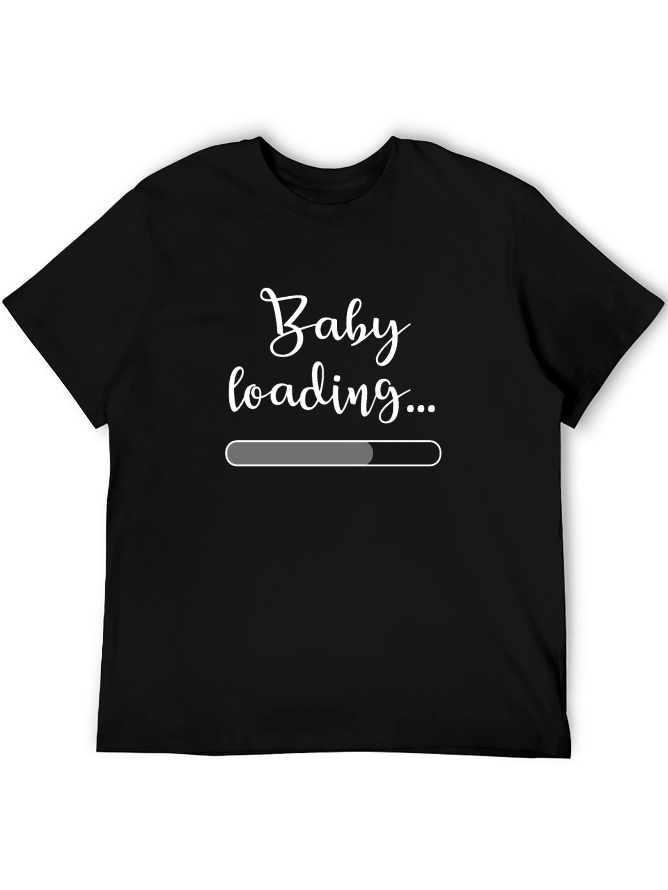 Baby Loading T-Shirt - Expecting Dad Announcement Tee