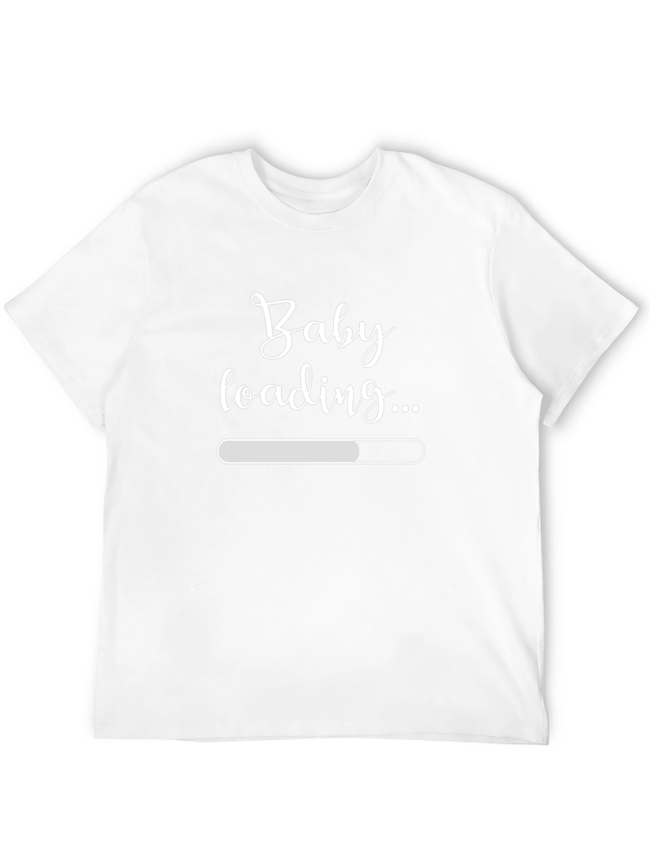 Baby Loading T-Shirt - Expecting Dad Announcement Tee