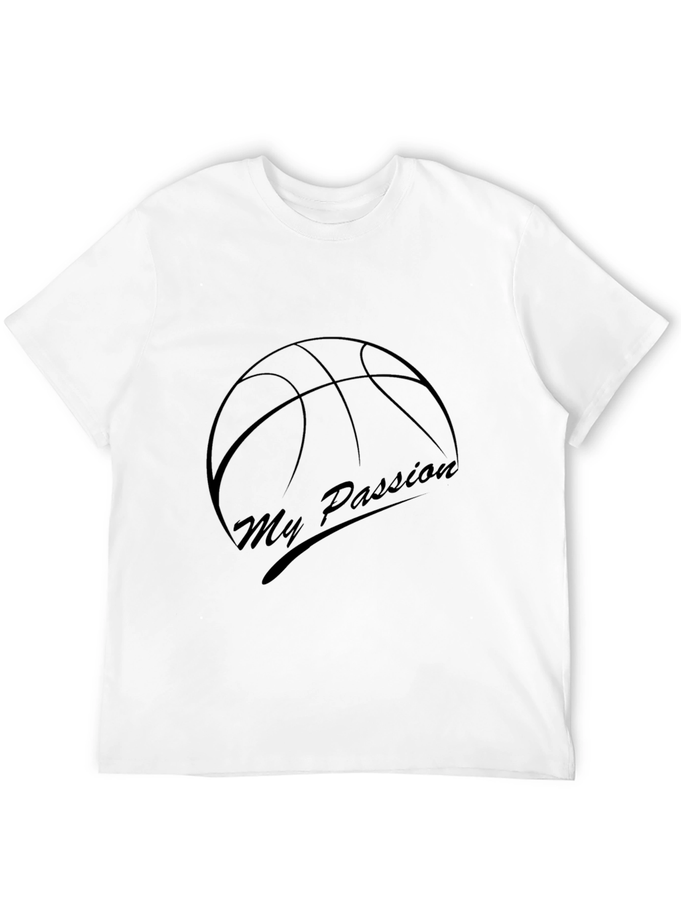 My Passion Basketball Graphic T-Shirt