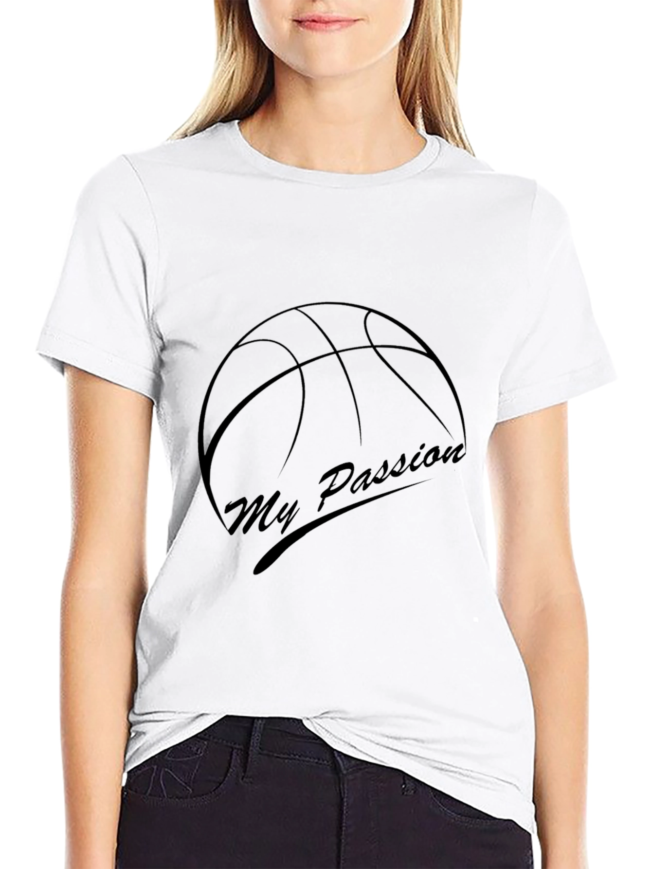 My Passion Basketball Graphic T-Shirt