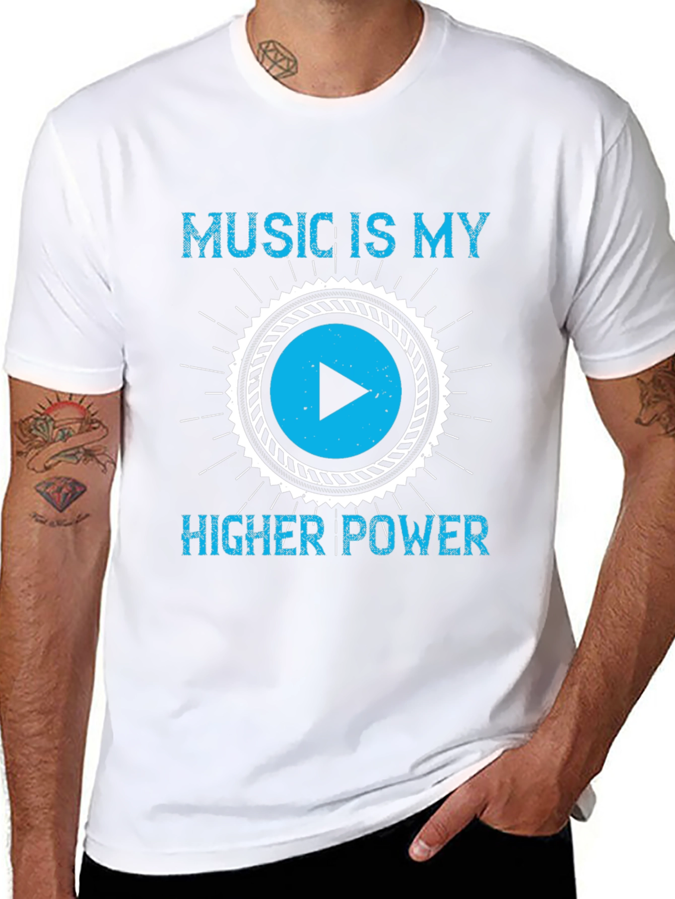Music Is My Higher Power T-Shirt