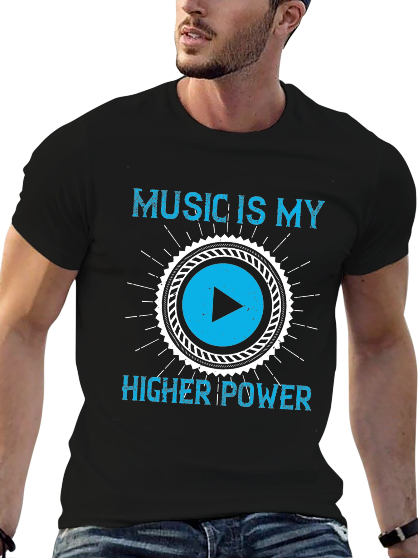 Music Is My Higher Power T-Shirt