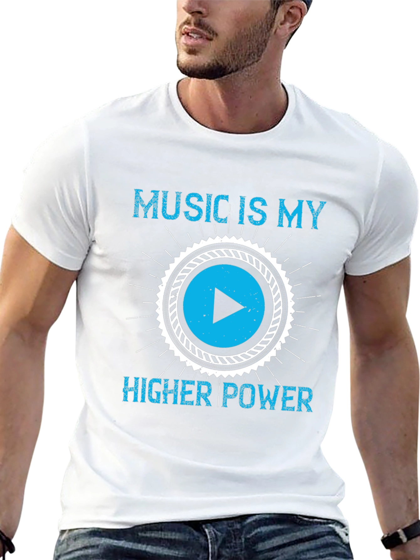 Music Is My Higher Power T-Shirt
