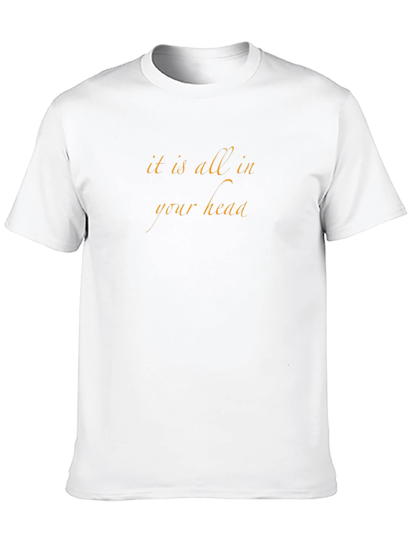 It is All In Your Head Black T-Shirt