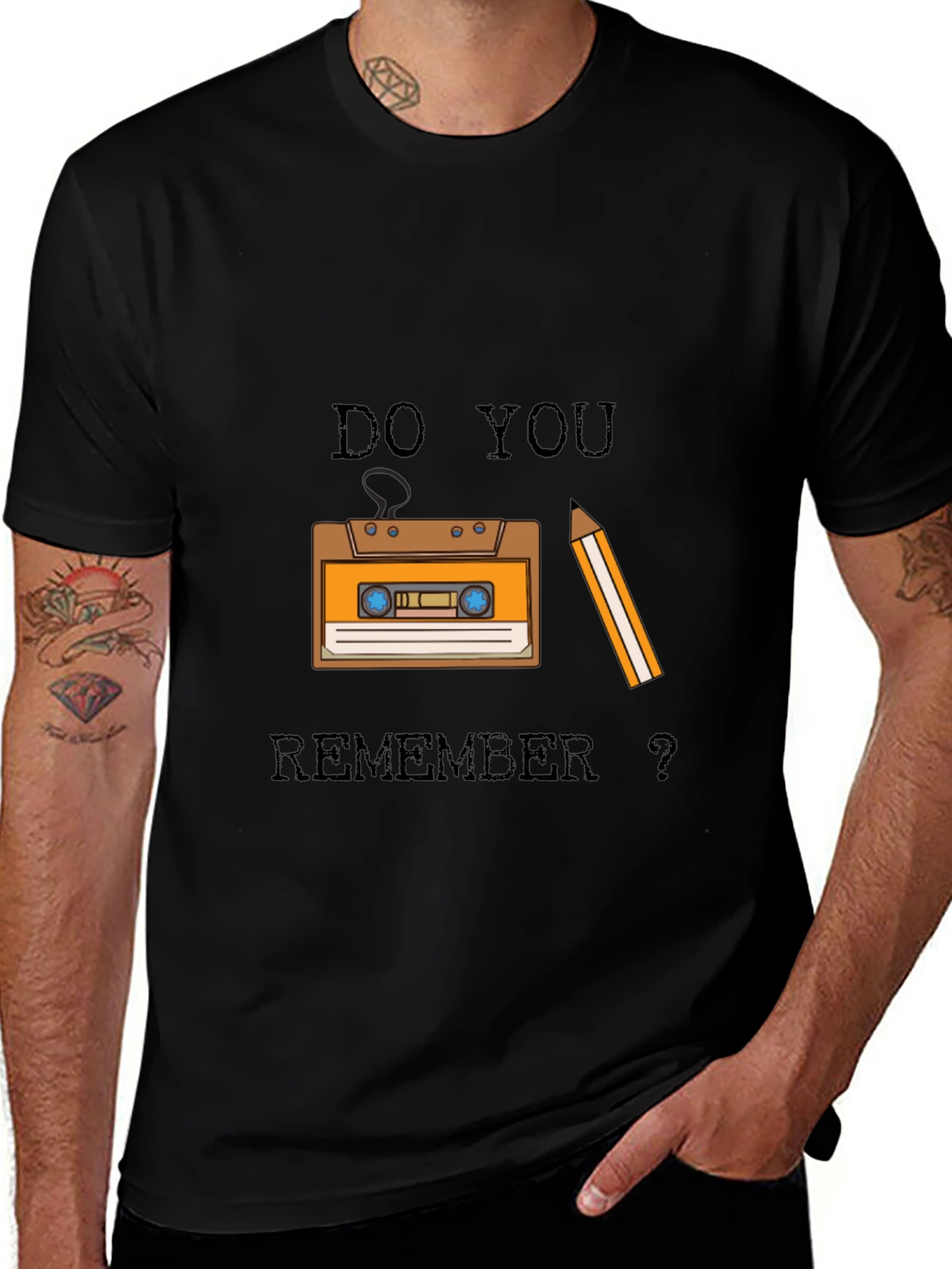 Retro Cassette Tape T-Shirt - Do You Remember?