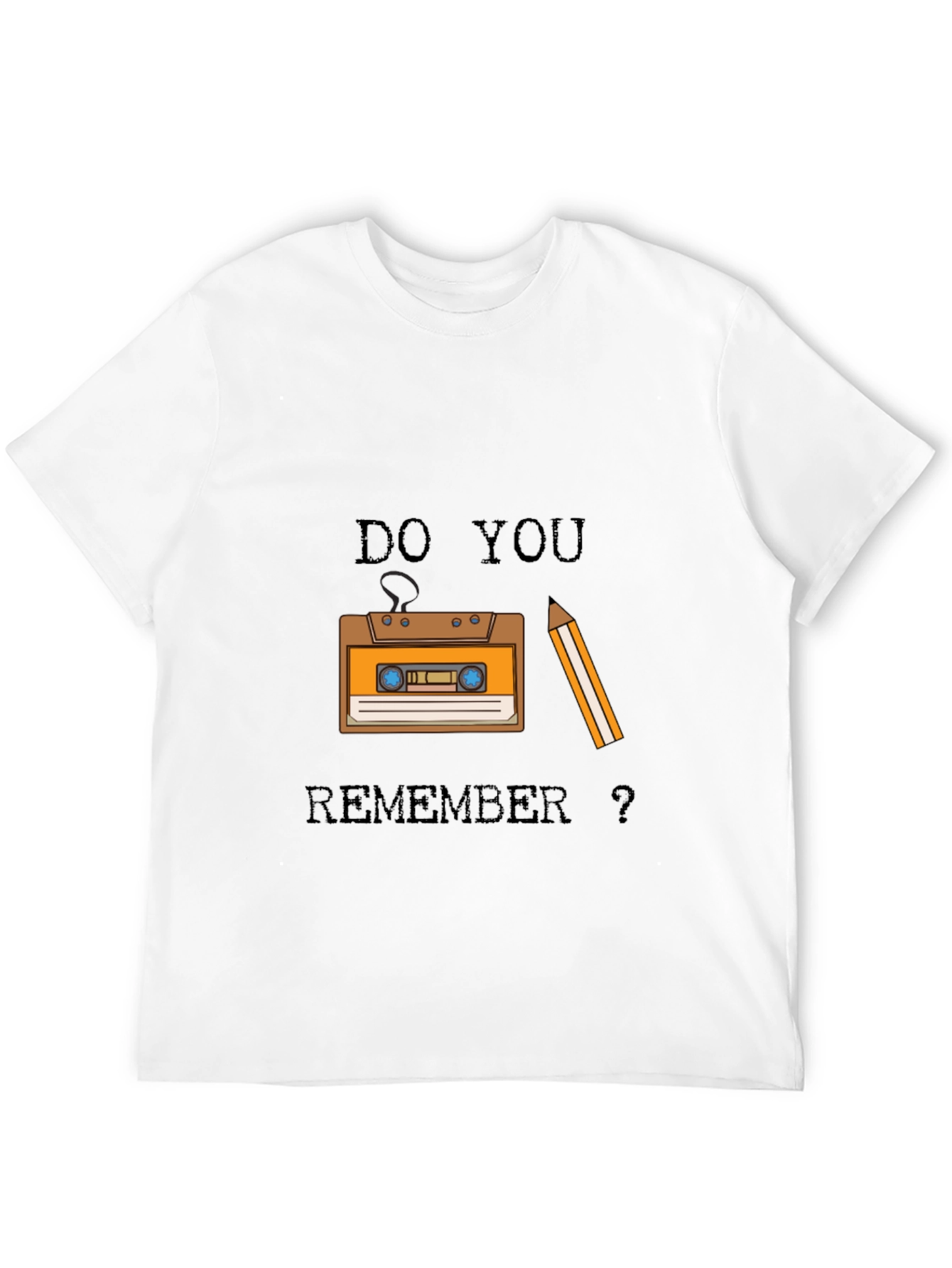 Retro Cassette Tape T-Shirt - Do You Remember?