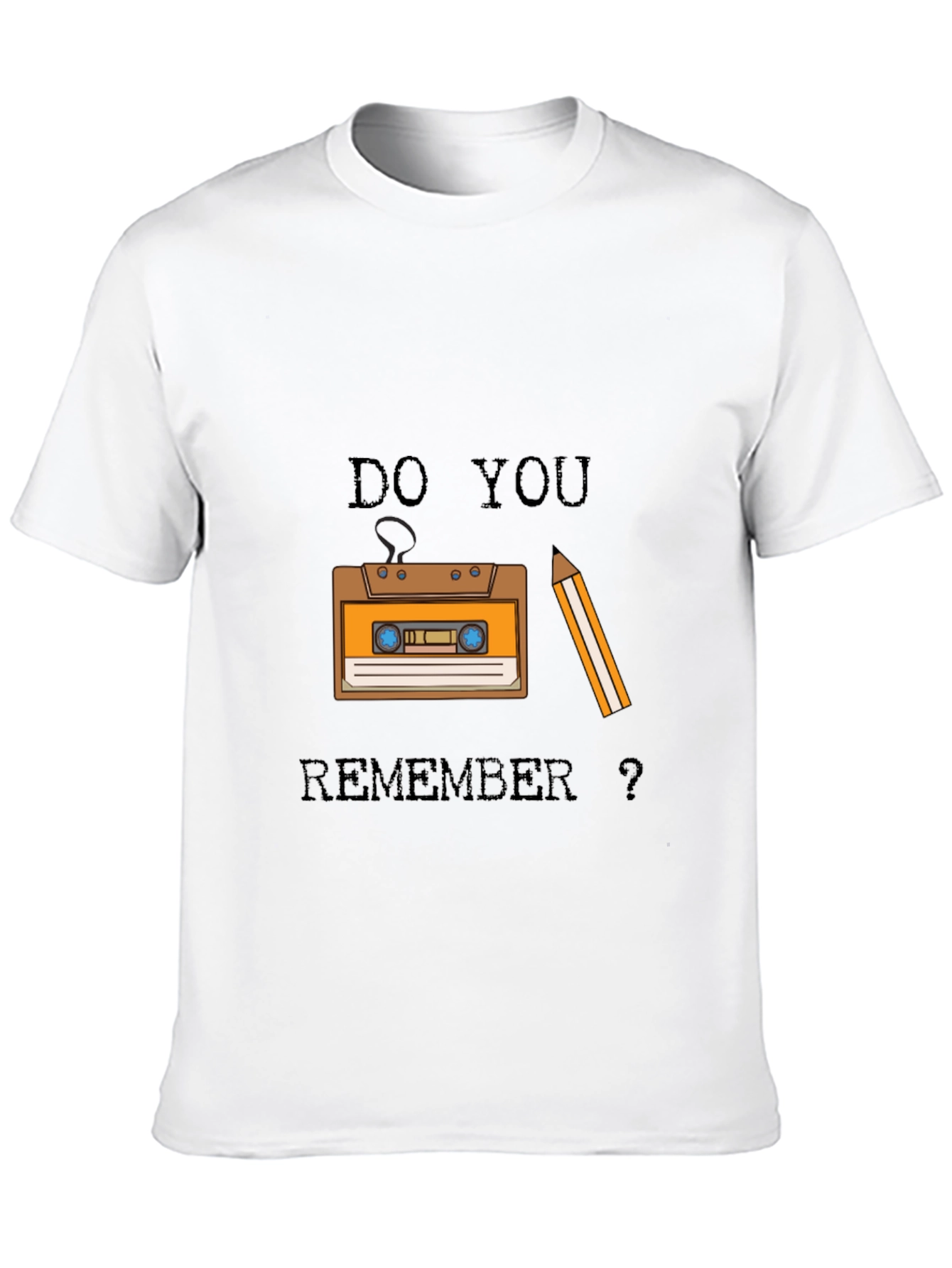 Retro Cassette Tape T-Shirt - Do You Remember?