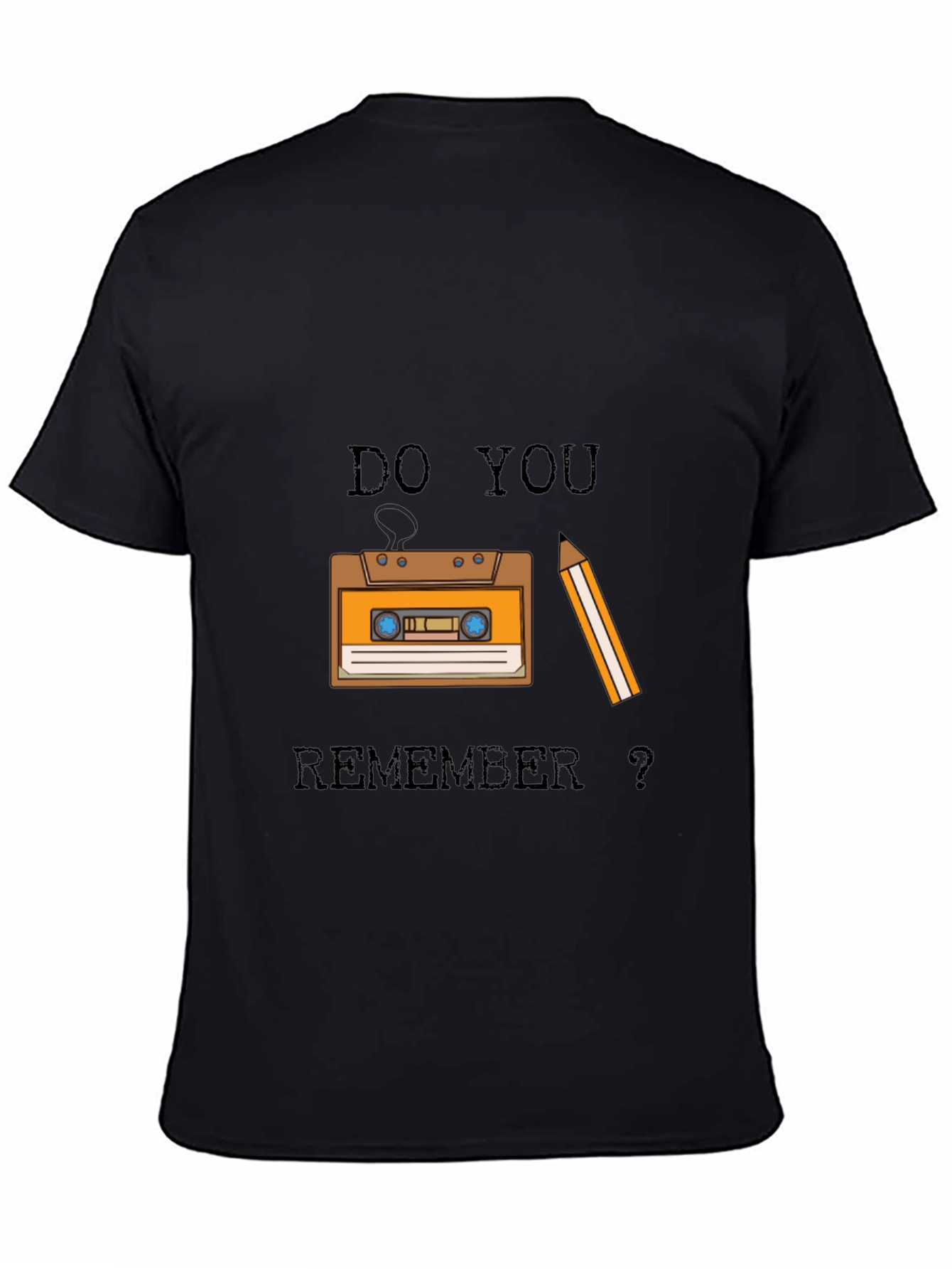 Retro Cassette Tape T-Shirt - Do You Remember?
