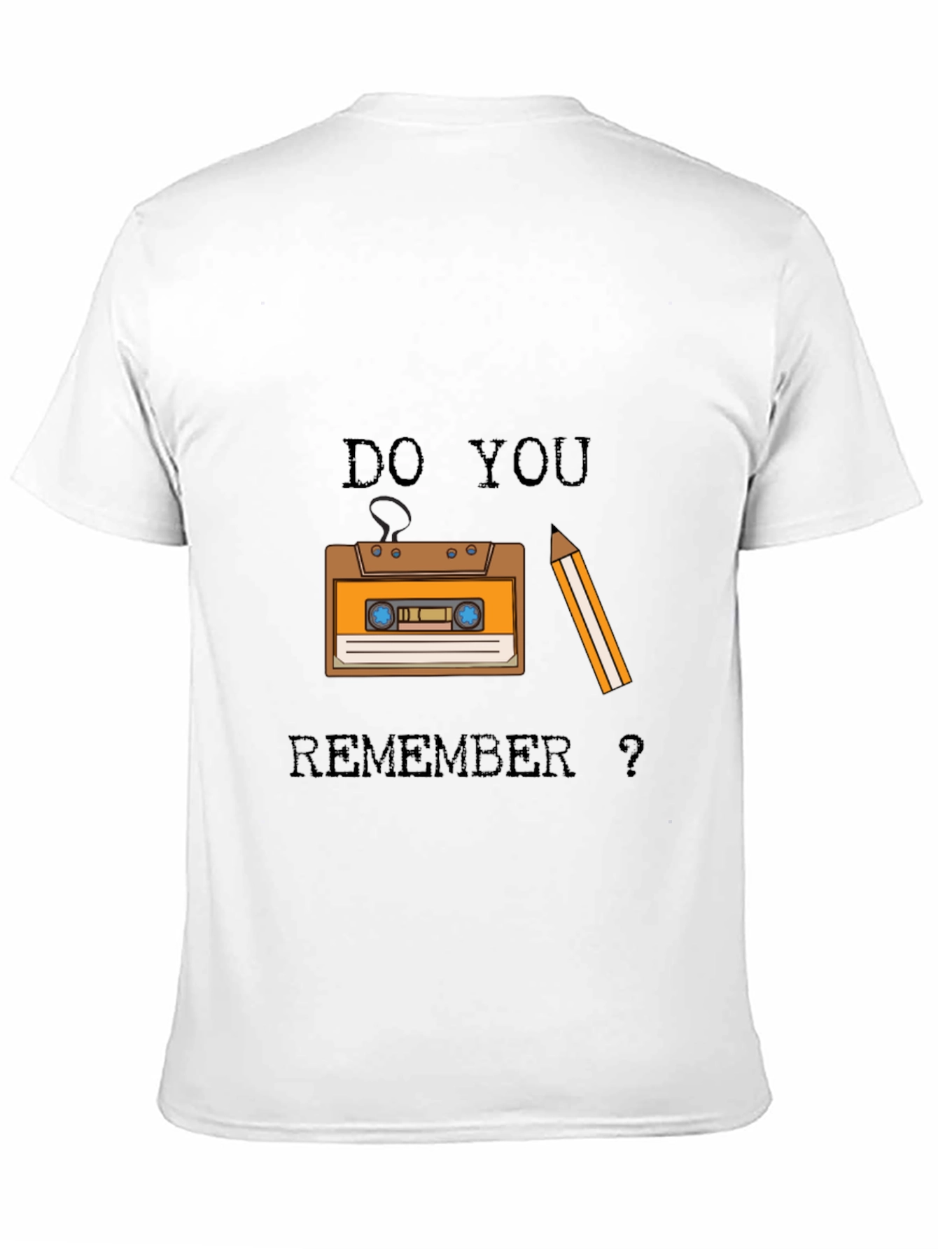 Retro Cassette Tape T-Shirt - Do You Remember?