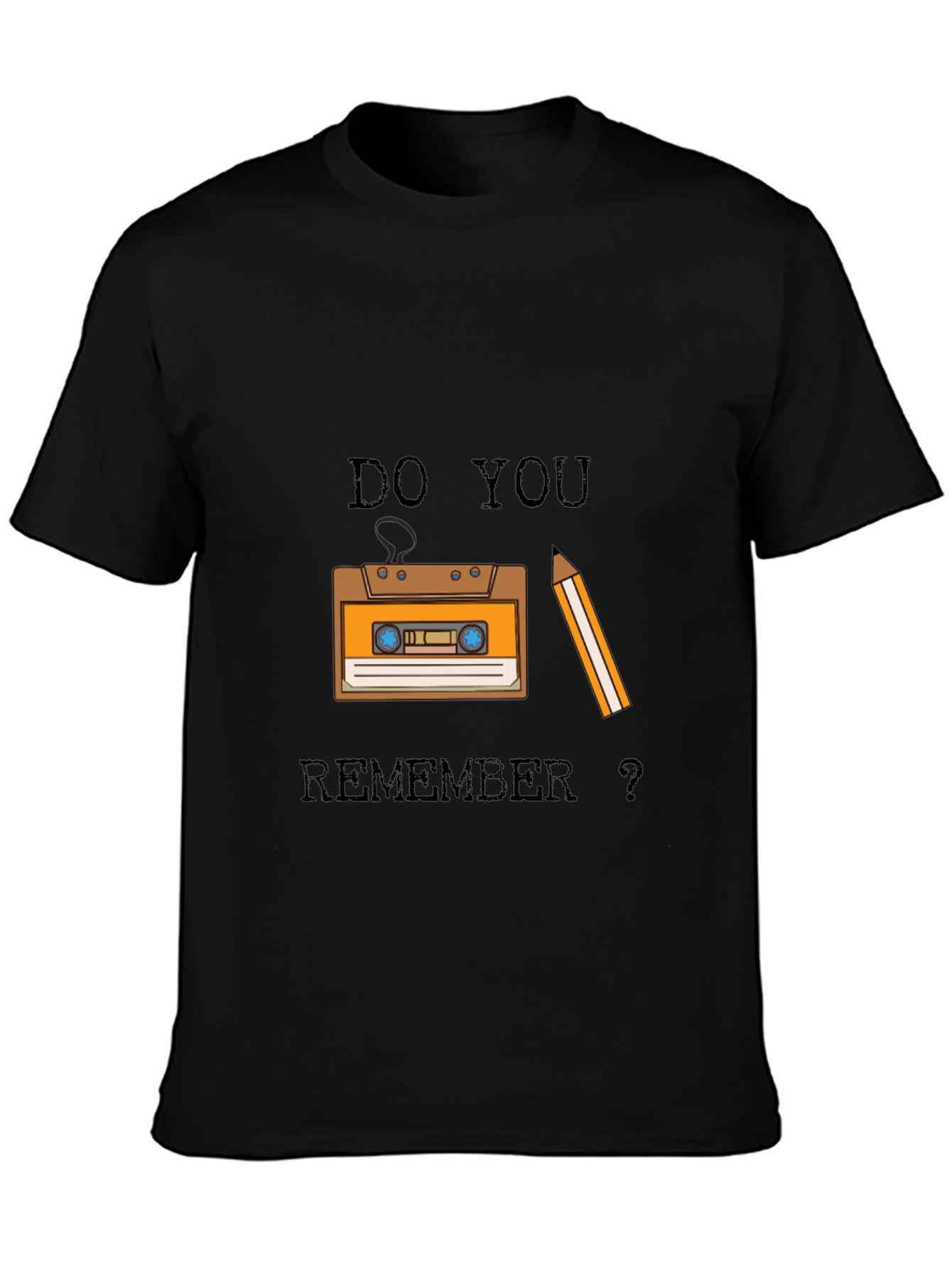 Retro Cassette Tape T-Shirt - Do You Remember?
