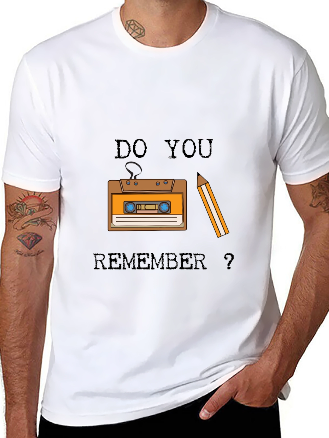 Retro Cassette Tape T-Shirt - Do You Remember?