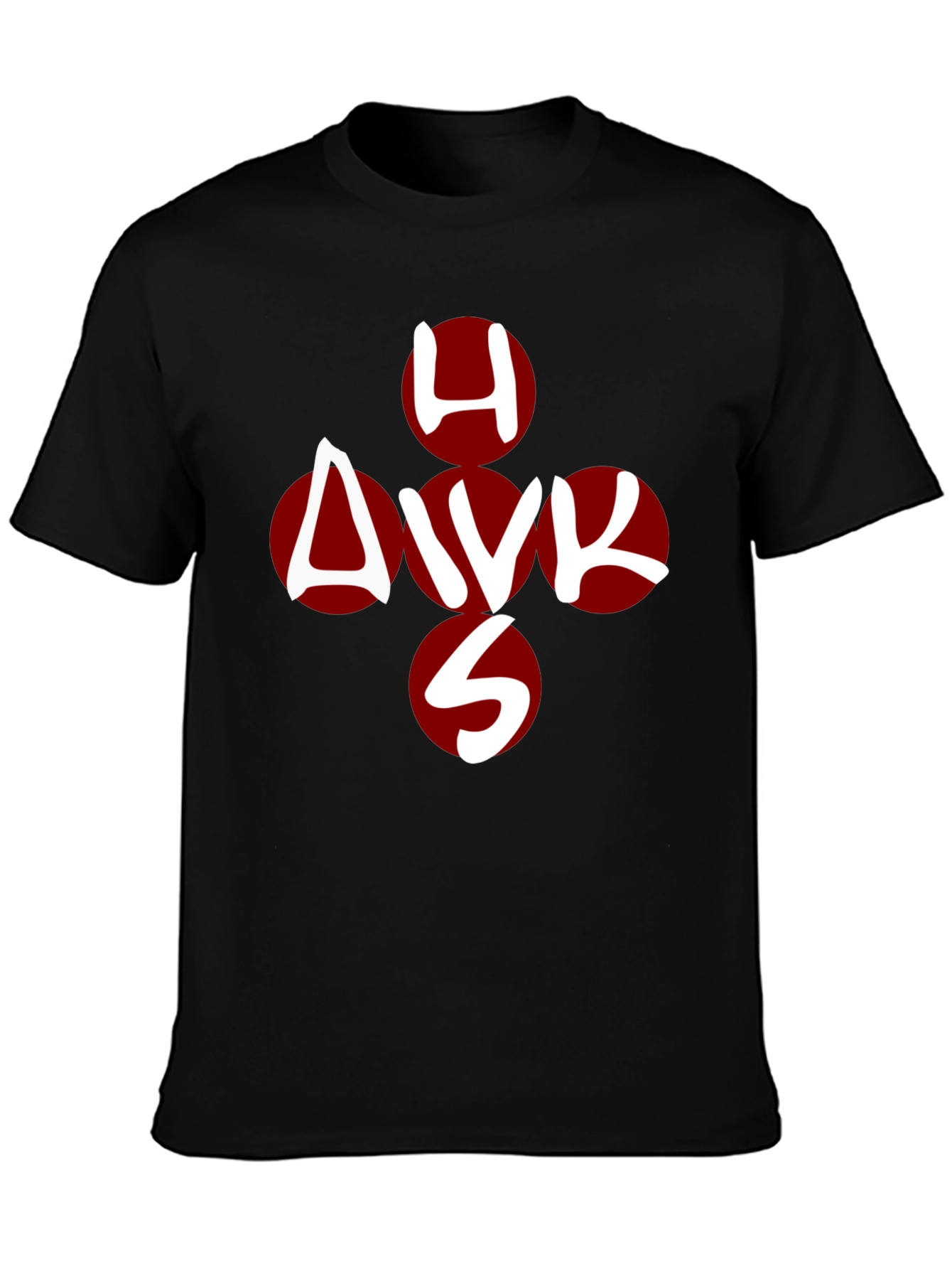 HDUKS Graphic Tee - Trendy Black T-Shirt