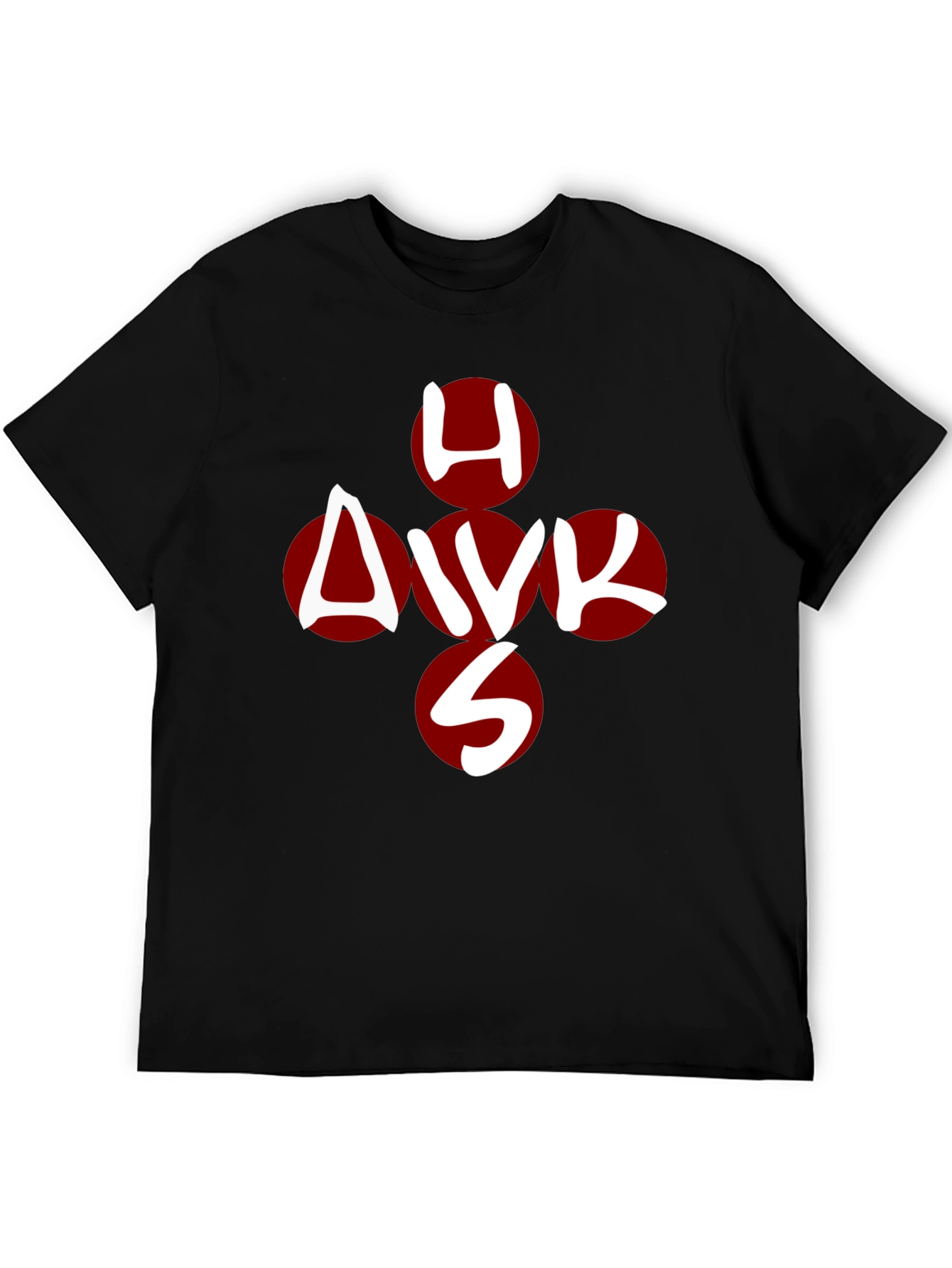 HDUKS Graphic Tee - Trendy Black T-Shirt