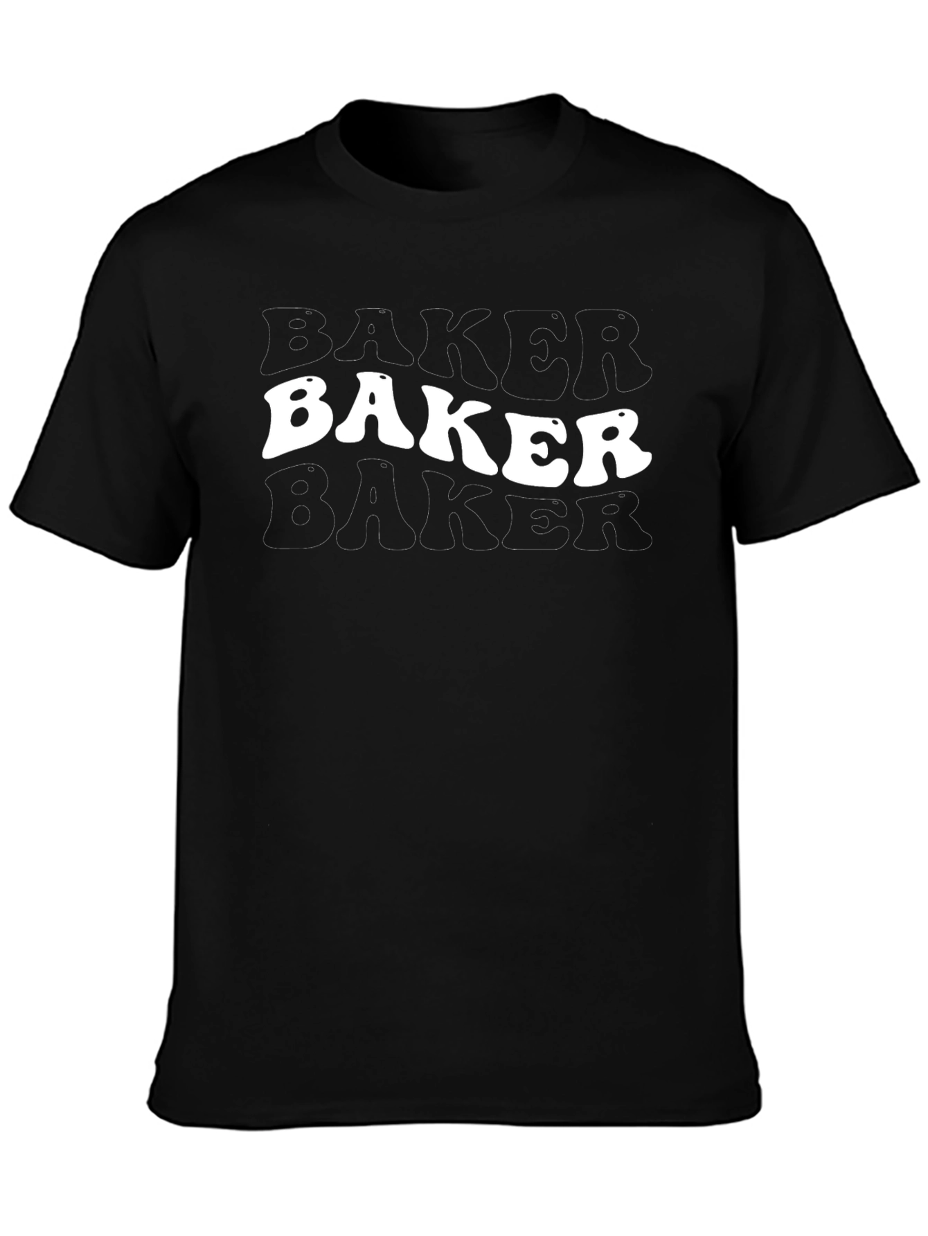 Baker Graphic Tee - Retro Style