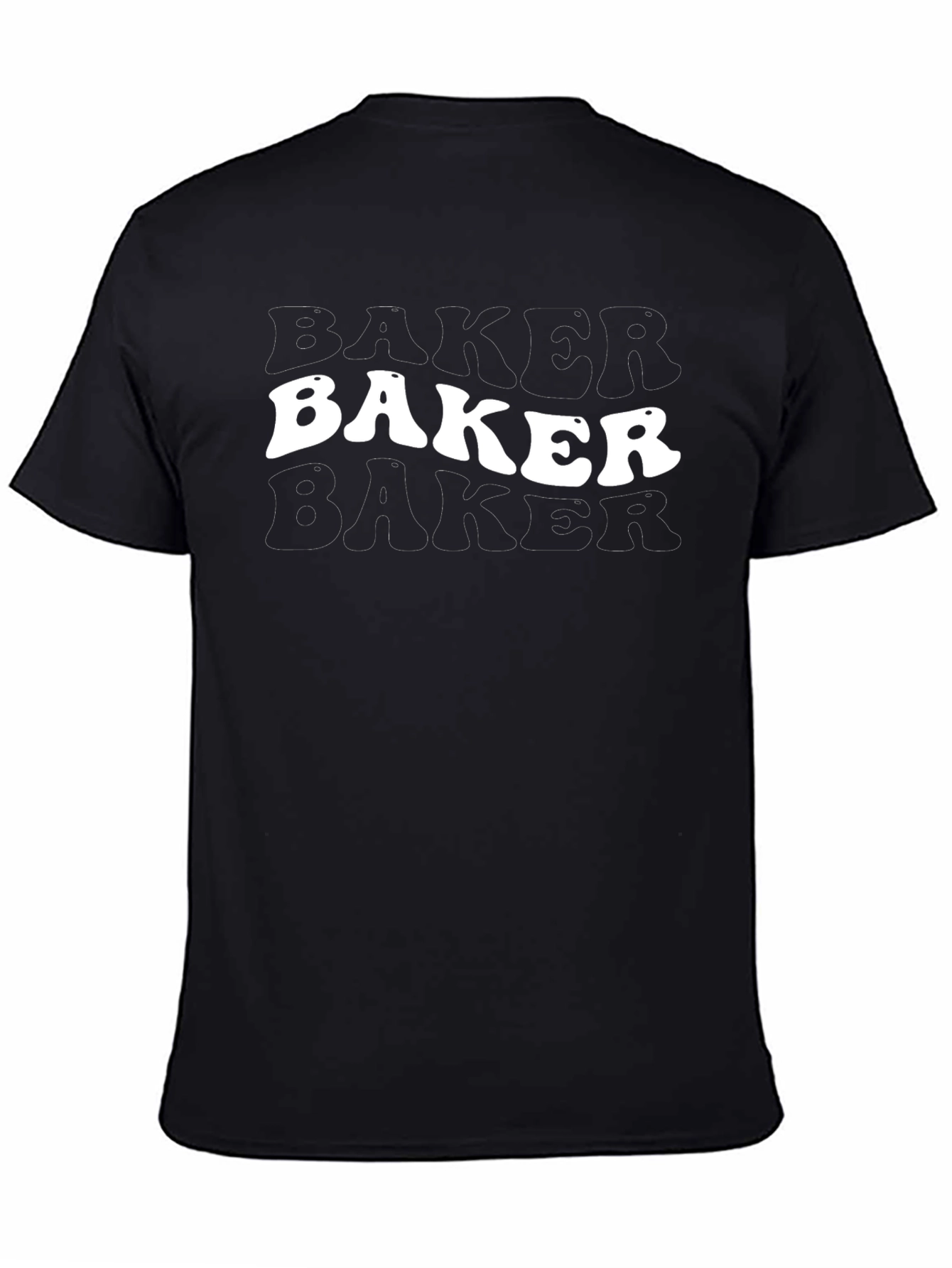 Baker Graphic Tee - Retro Style