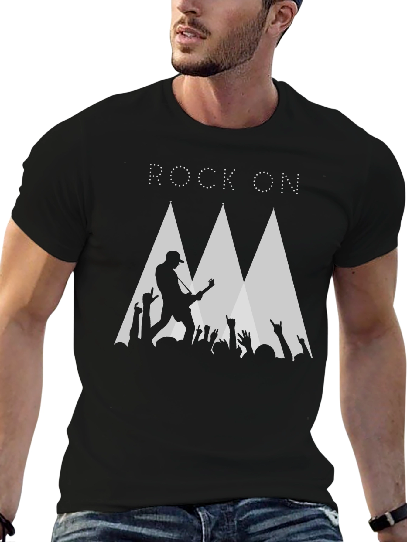 Rock On Graphic Tee - Concert Ready!
