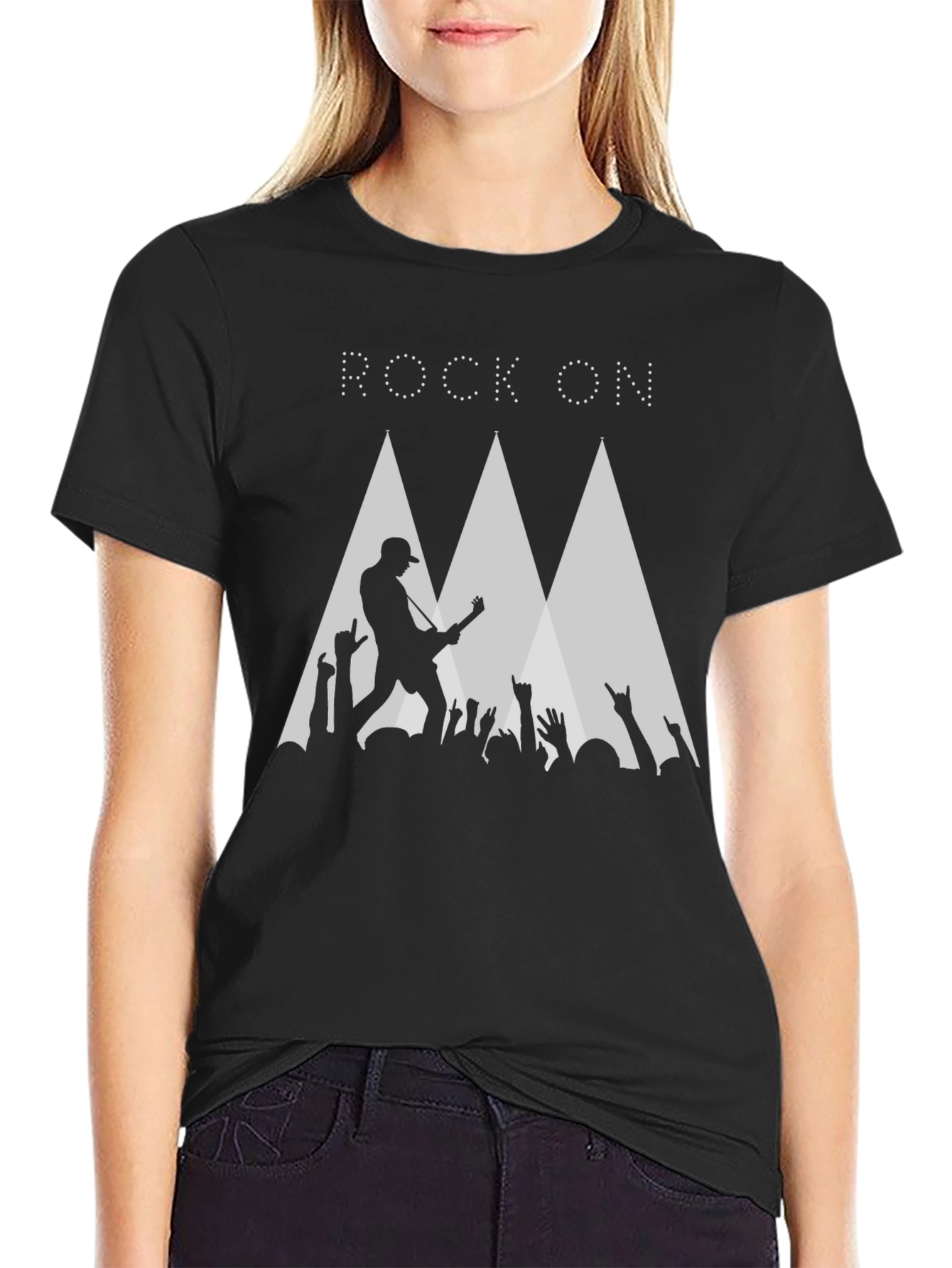 Rock On Graphic Tee - Concert Ready!