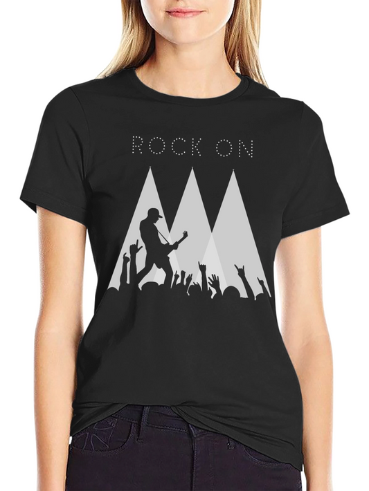 Rock On Graphic Tee - Concert Ready!