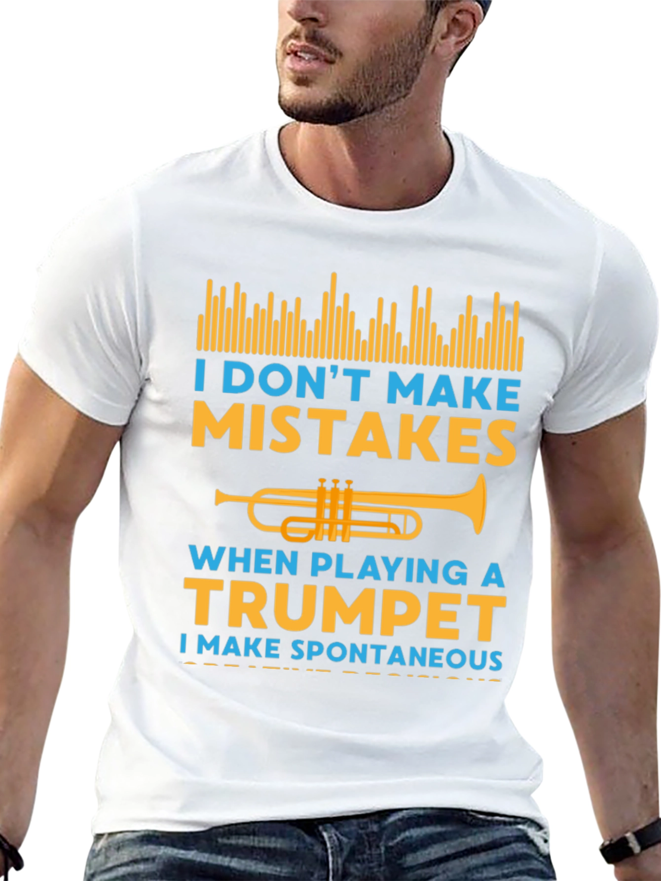 Trumpet Players T-Shirt - Spontaneous Performance Design