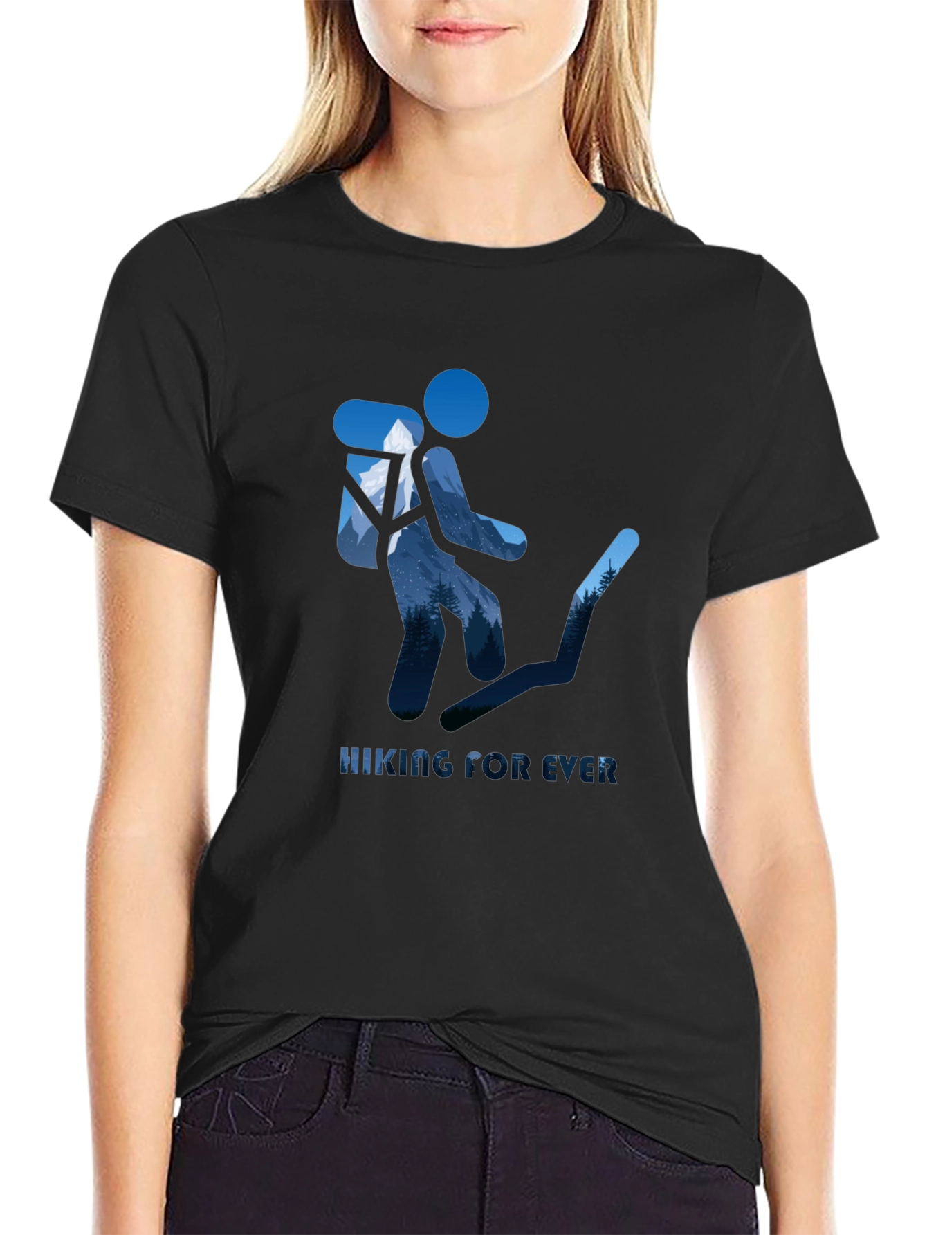 Hiking Forever Graphic T-Shirt