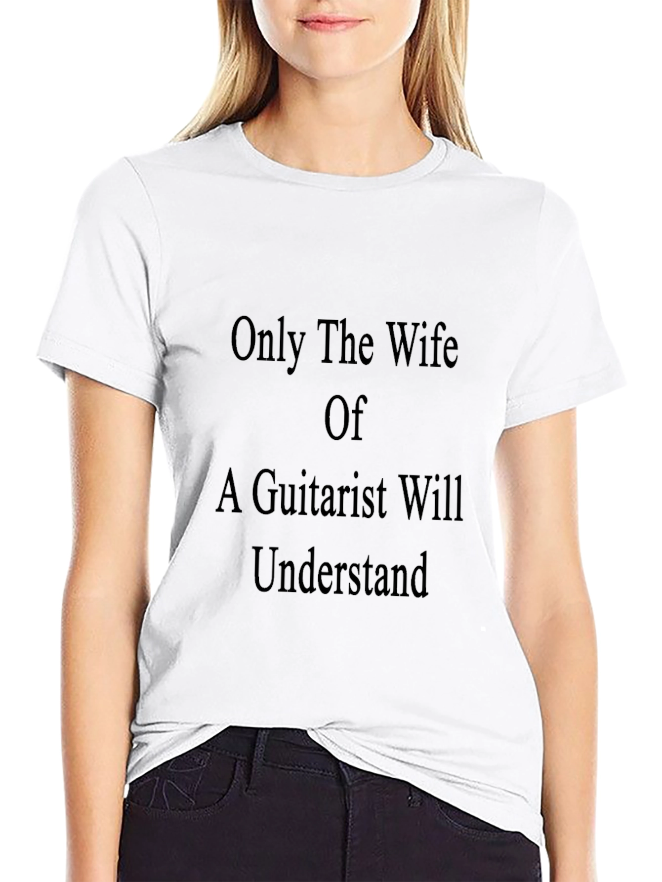 Guitarist Wife T-Shirt - Unique & Humorous