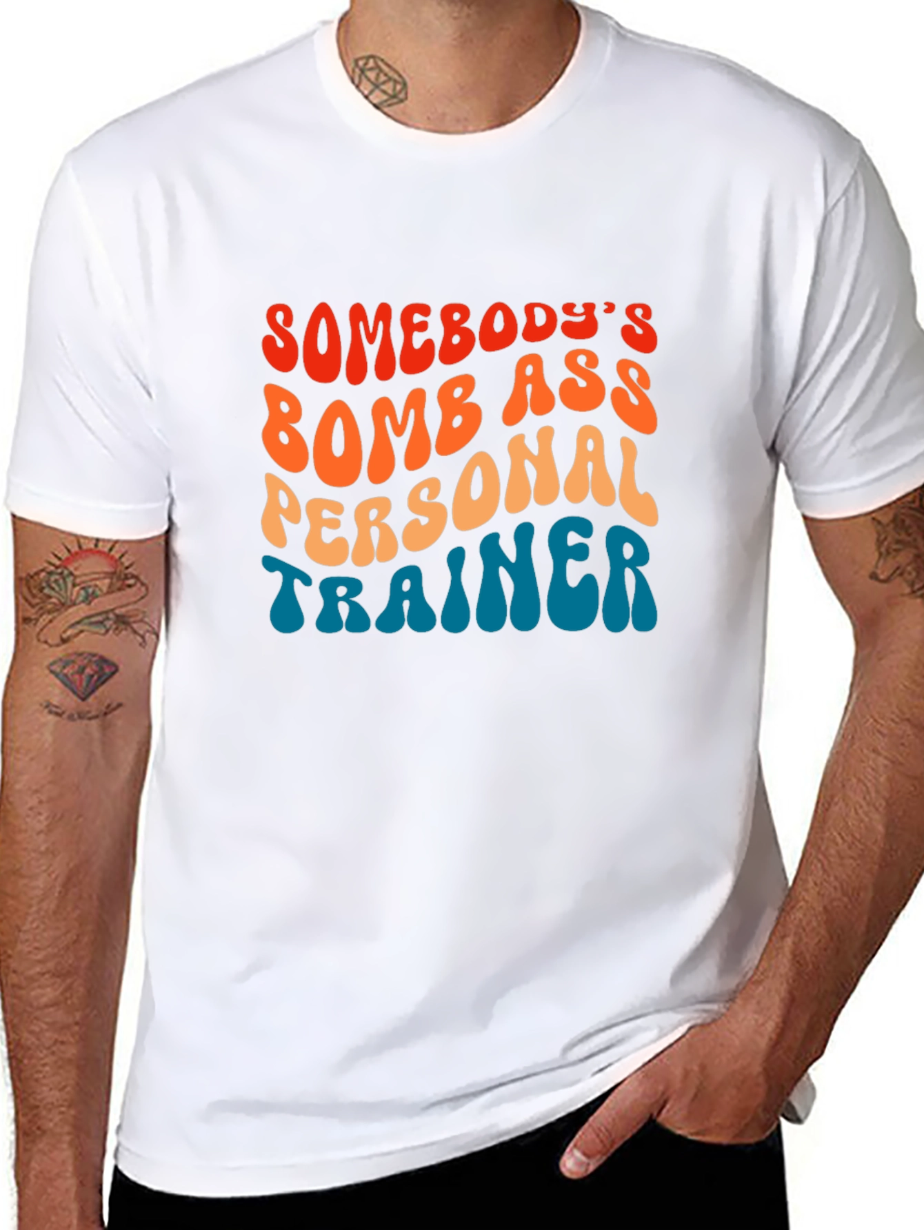 Bomb Ass Personal Trainer Graphic Tee