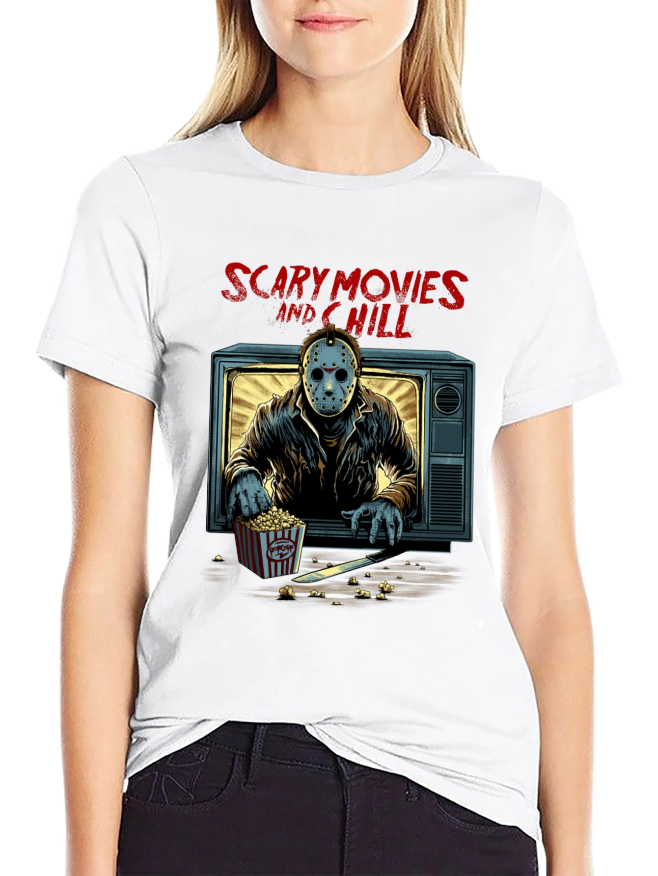 Scary Movie Night T-Shirt