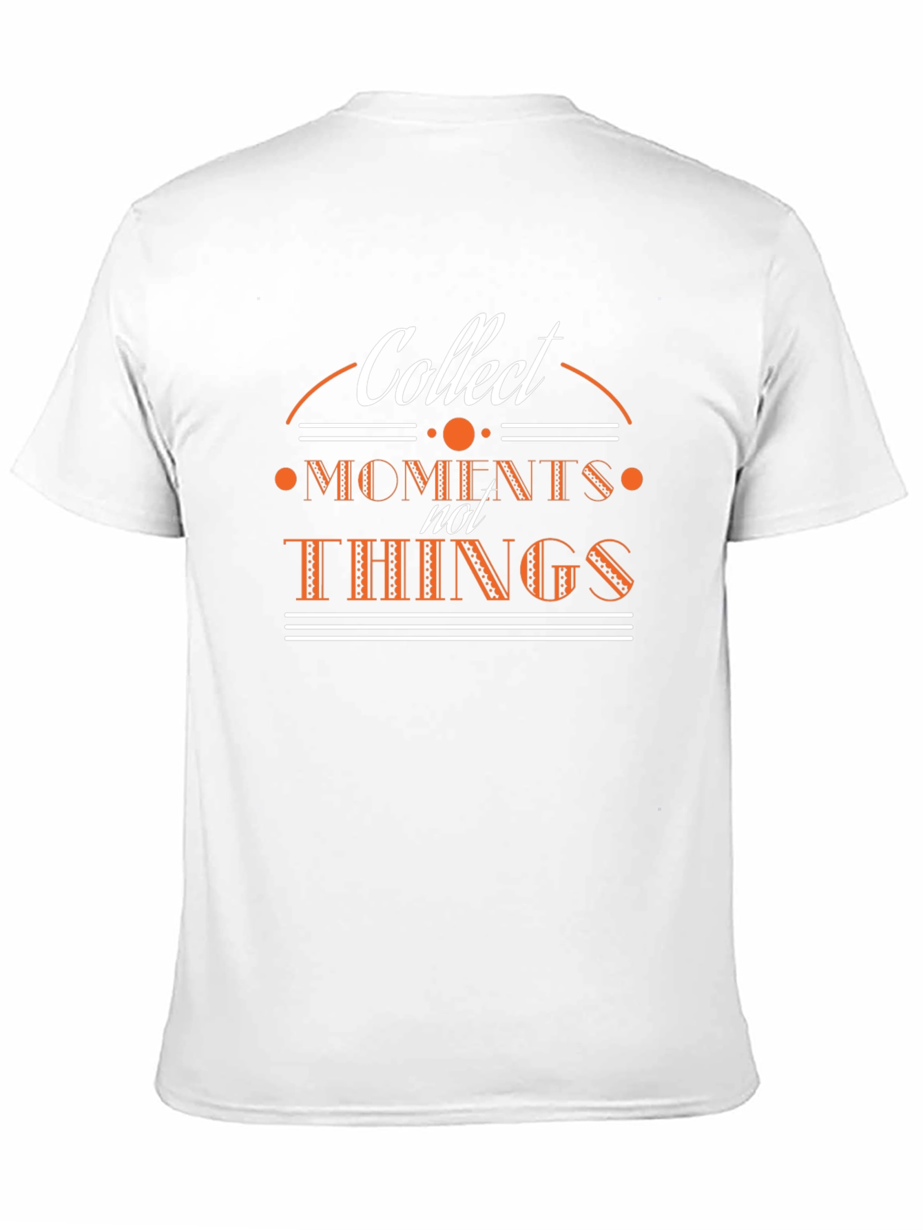 Collect Moments T-Shirt - Inspirational Black Tee