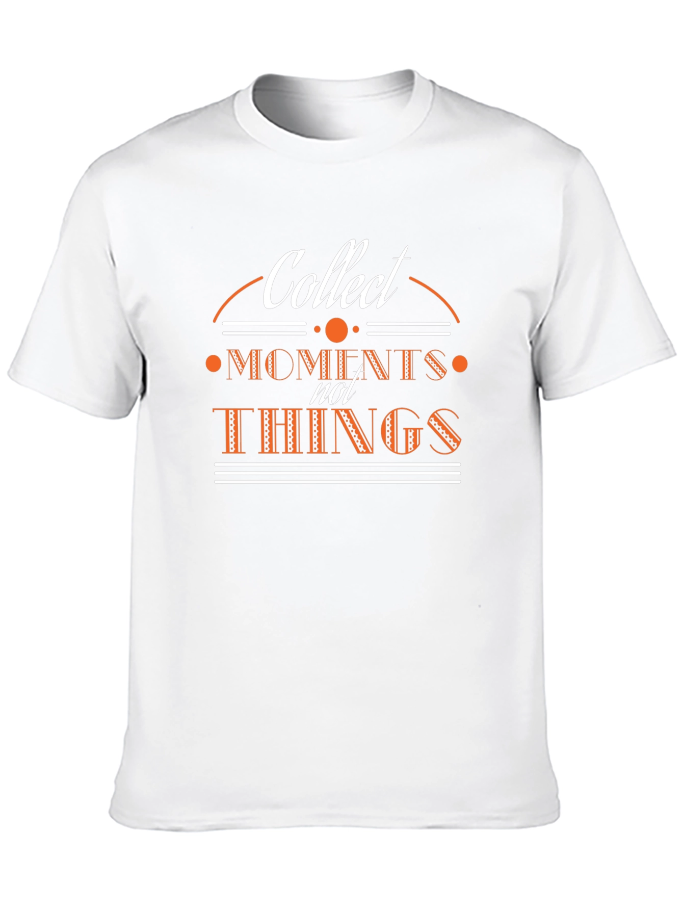 Collect Moments T-Shirt - Inspirational Black Tee