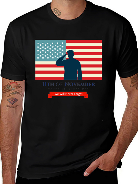 Remembrance Day T-Shirt We Will Never Forget