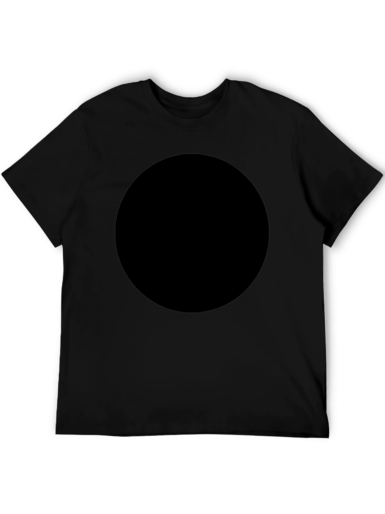 Basic Black Crew Neck T-Shirt - Everyday Comfort