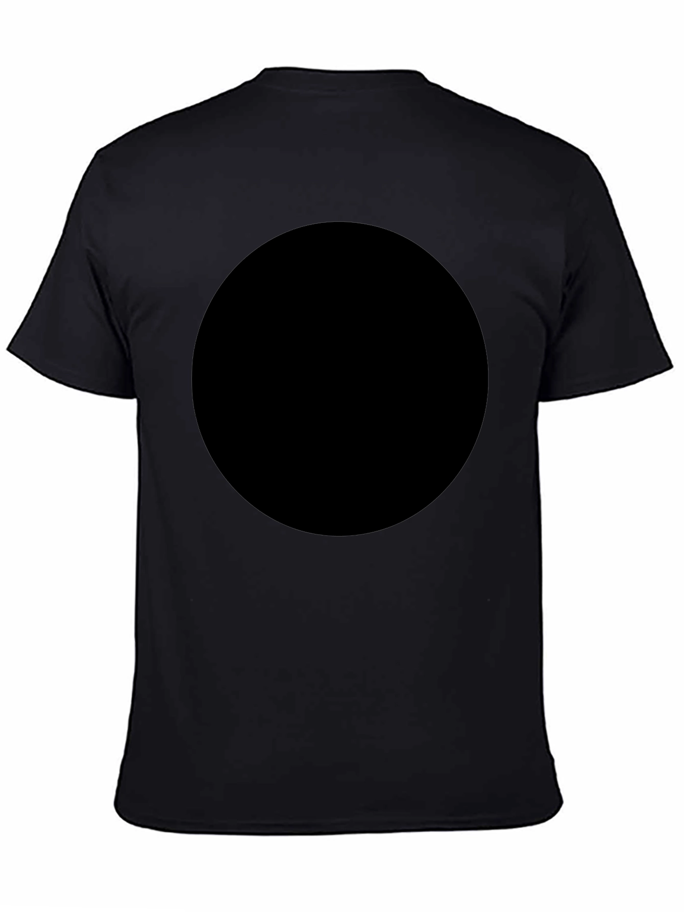 Basic Black Crew Neck T-Shirt - Everyday Comfort
