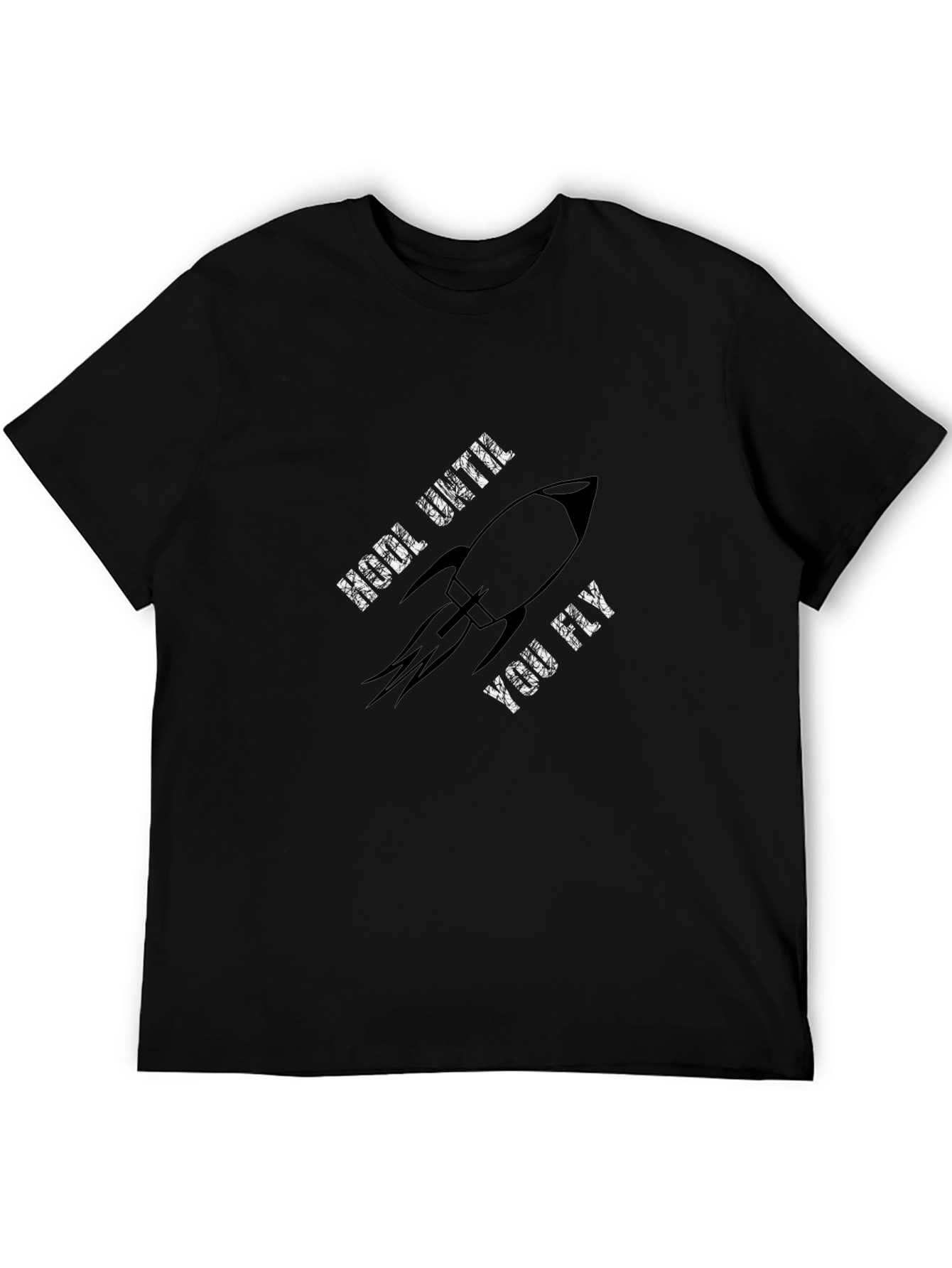 HODL Until You Fly Rocket Graphic T-Shirt
