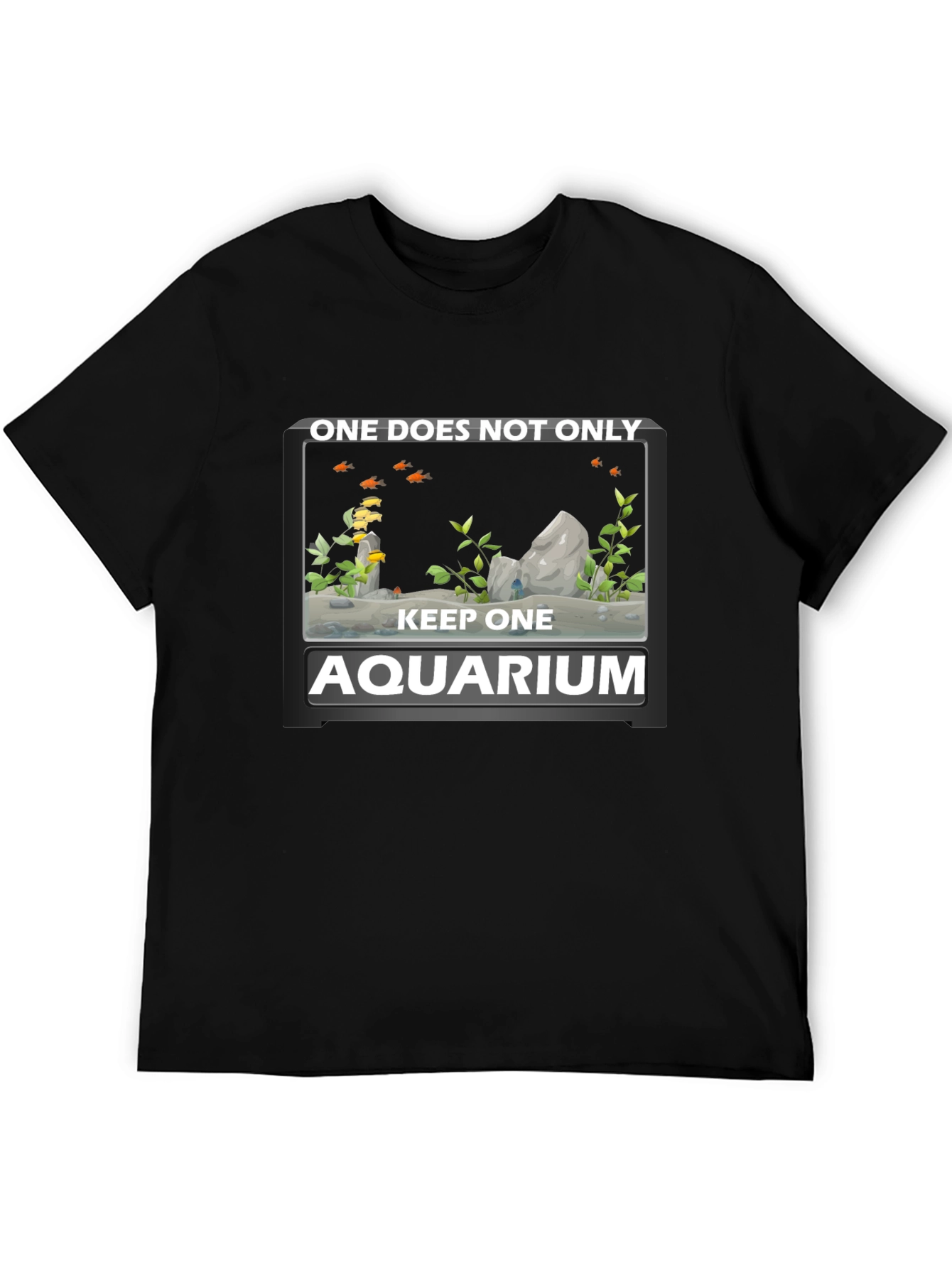 Aquarium Lover T-Shirt: One Does Not Only Keep One