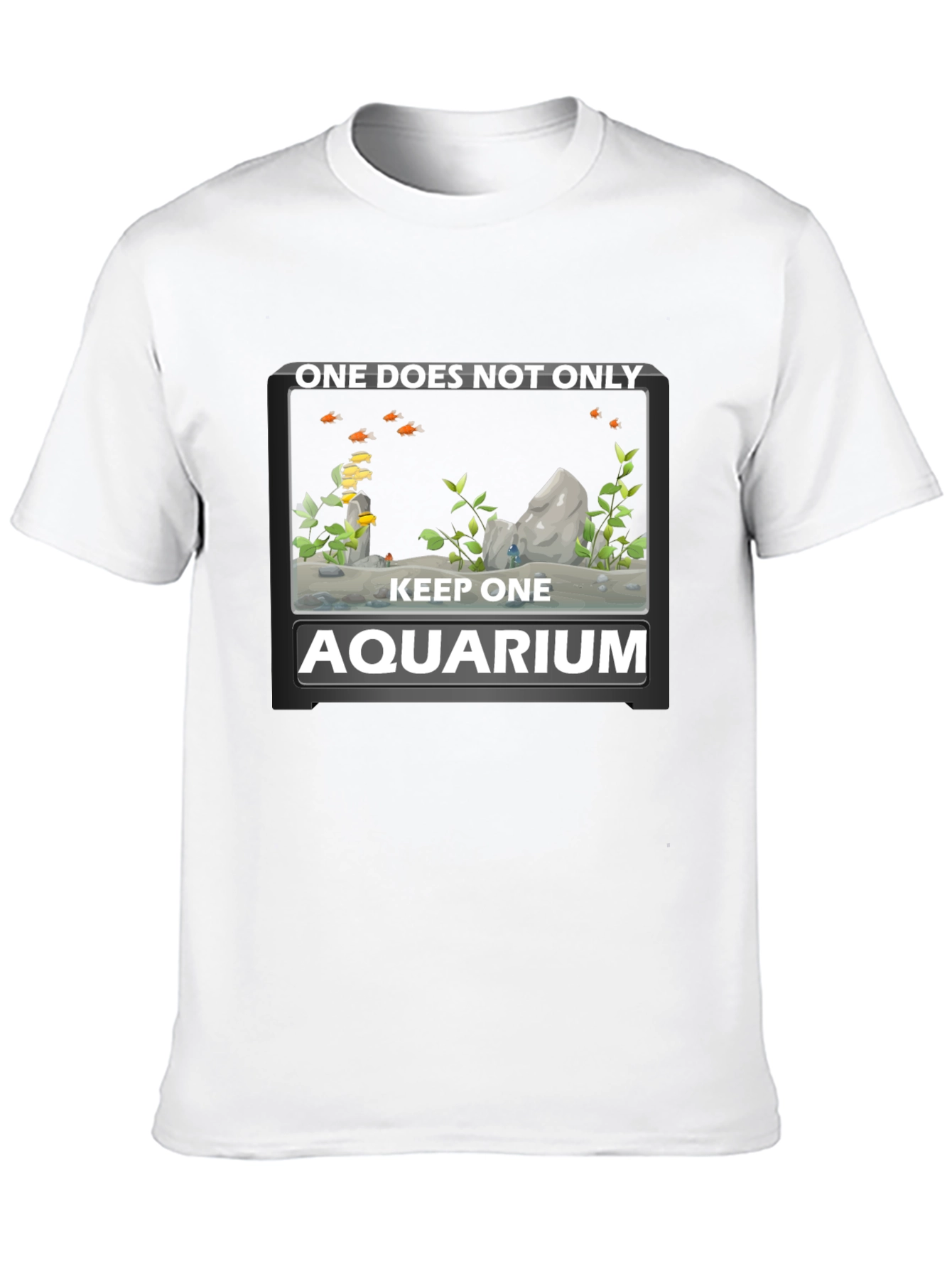 Aquarium Lover T-Shirt: One Does Not Only Keep One