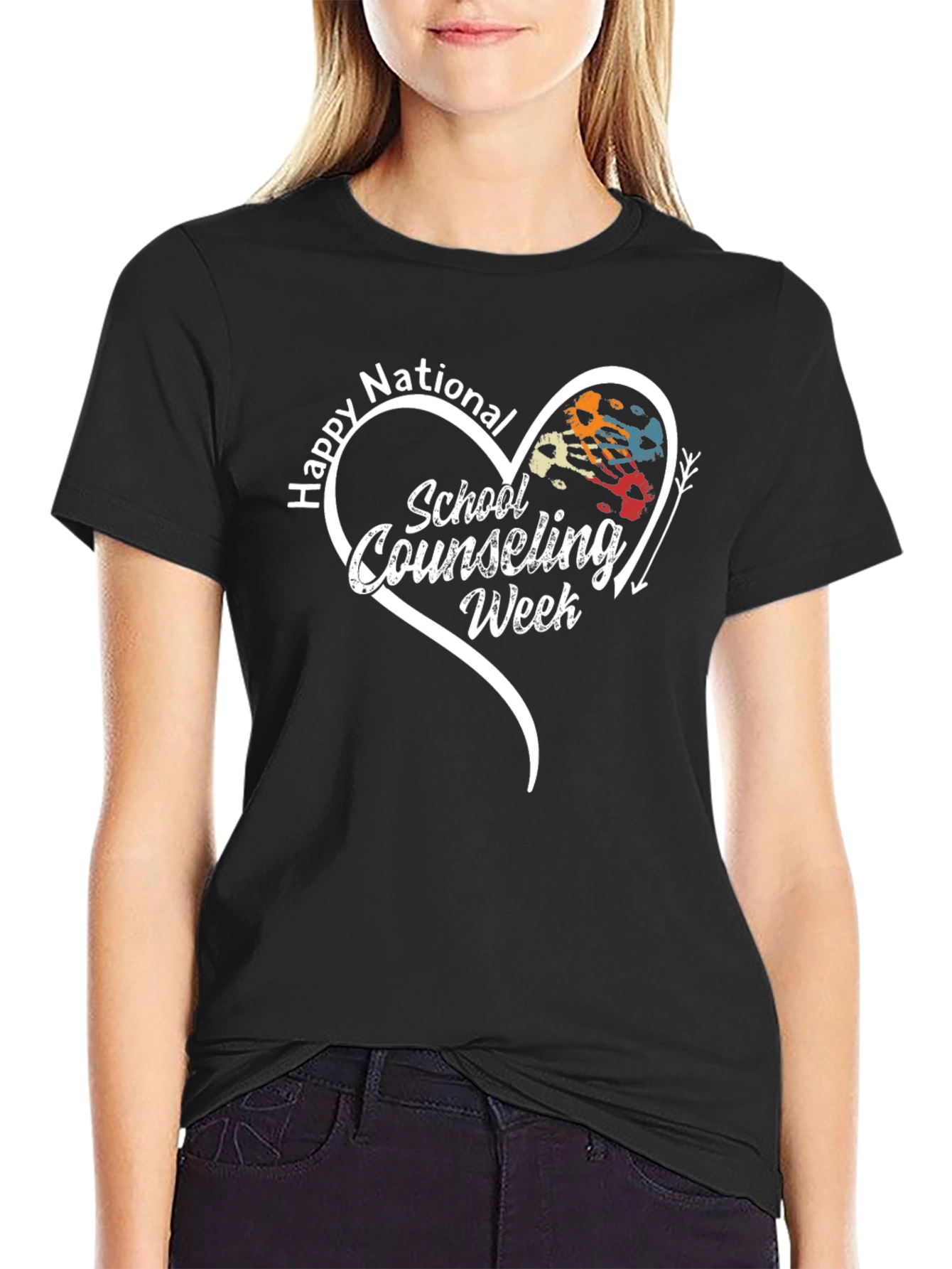 School Counseling Week Heart T-Shirt
