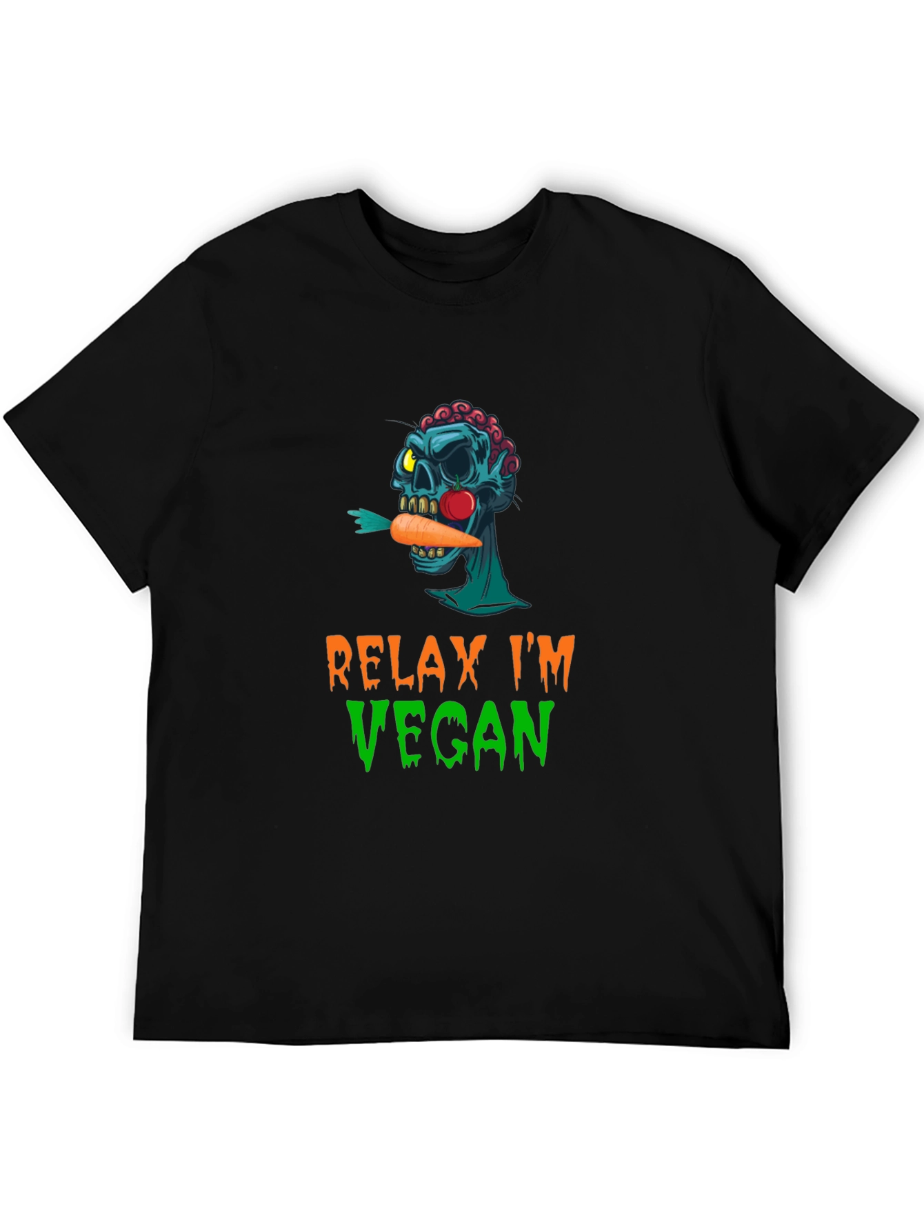 Relax Im Vegan Graphic T-Shirt