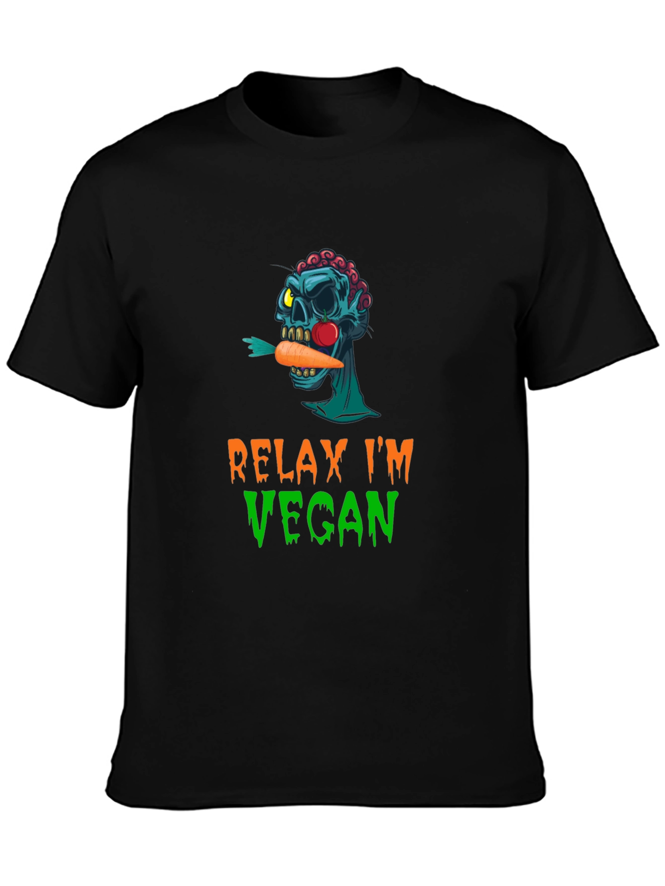 Relax Im Vegan Graphic T-Shirt
