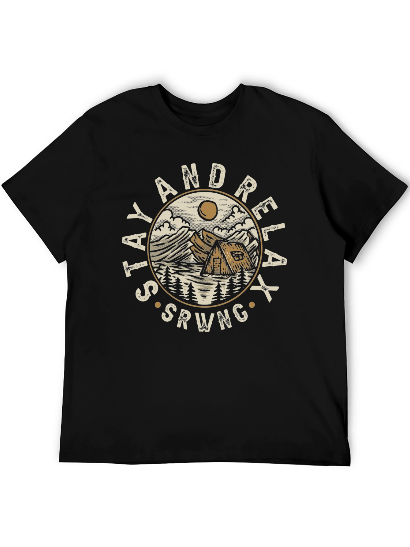 Stay and Relax Camping T-Shirt