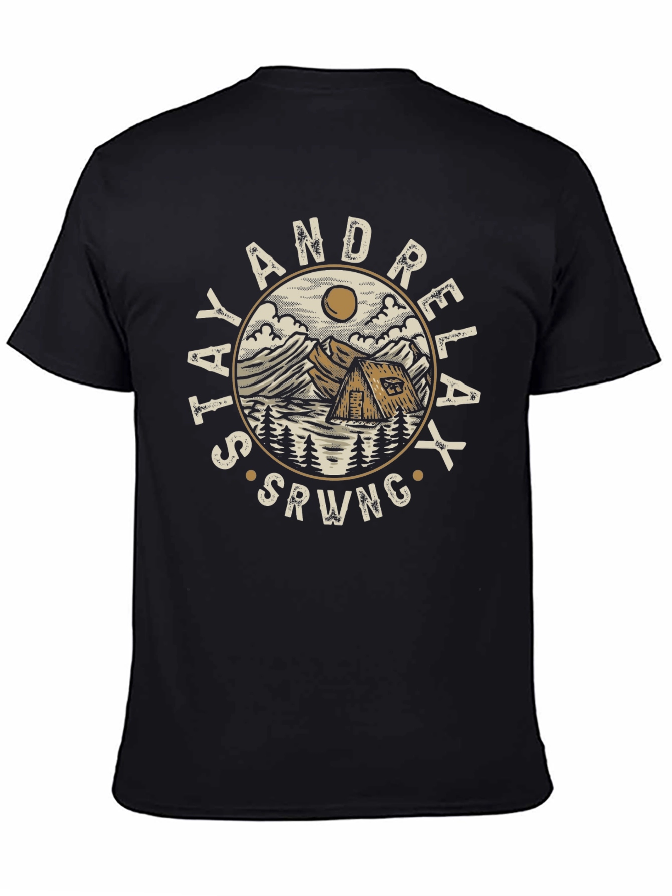 Stay and Relax Camping T-Shirt
