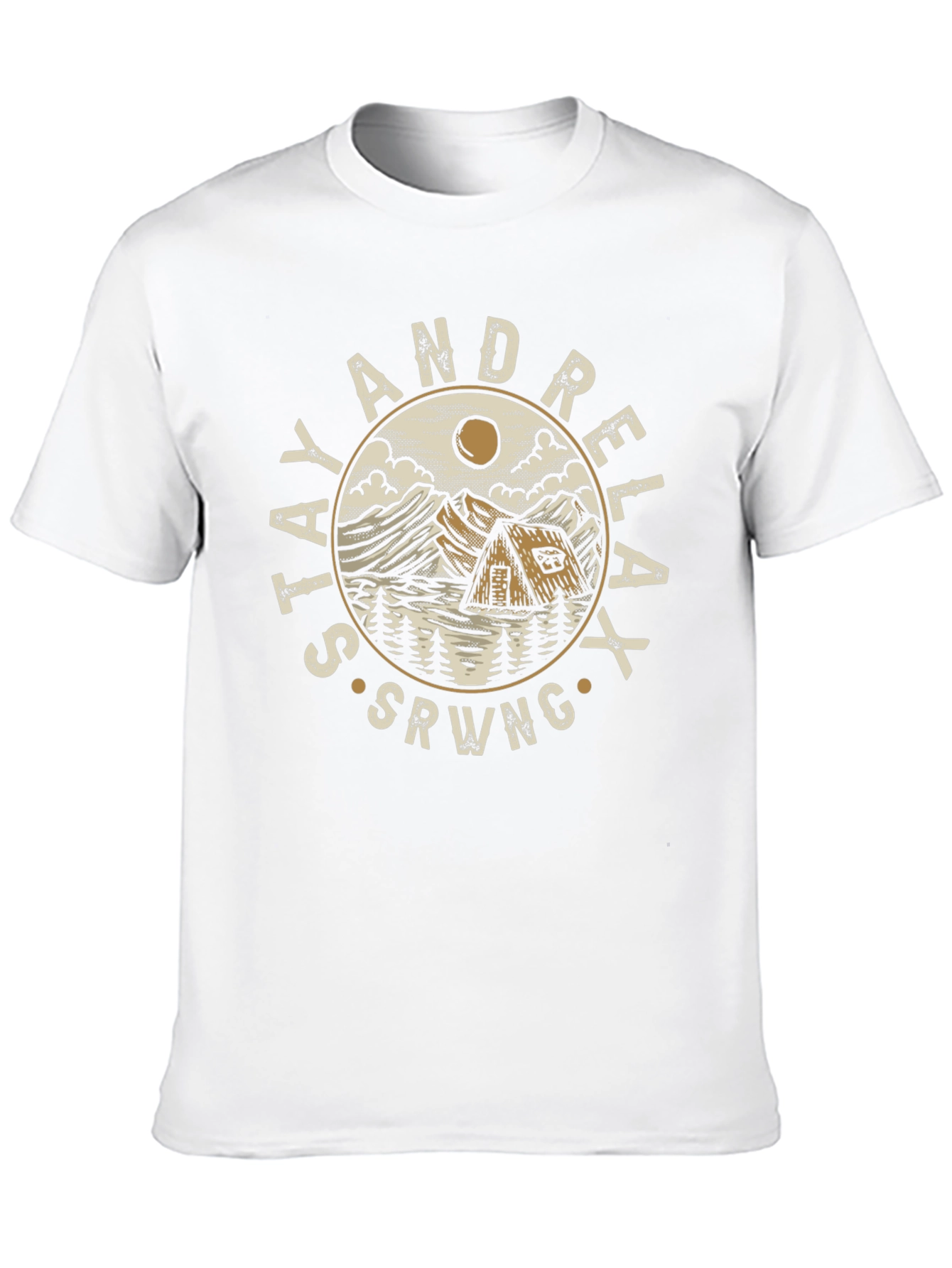 Stay and Relax Camping T-Shirt