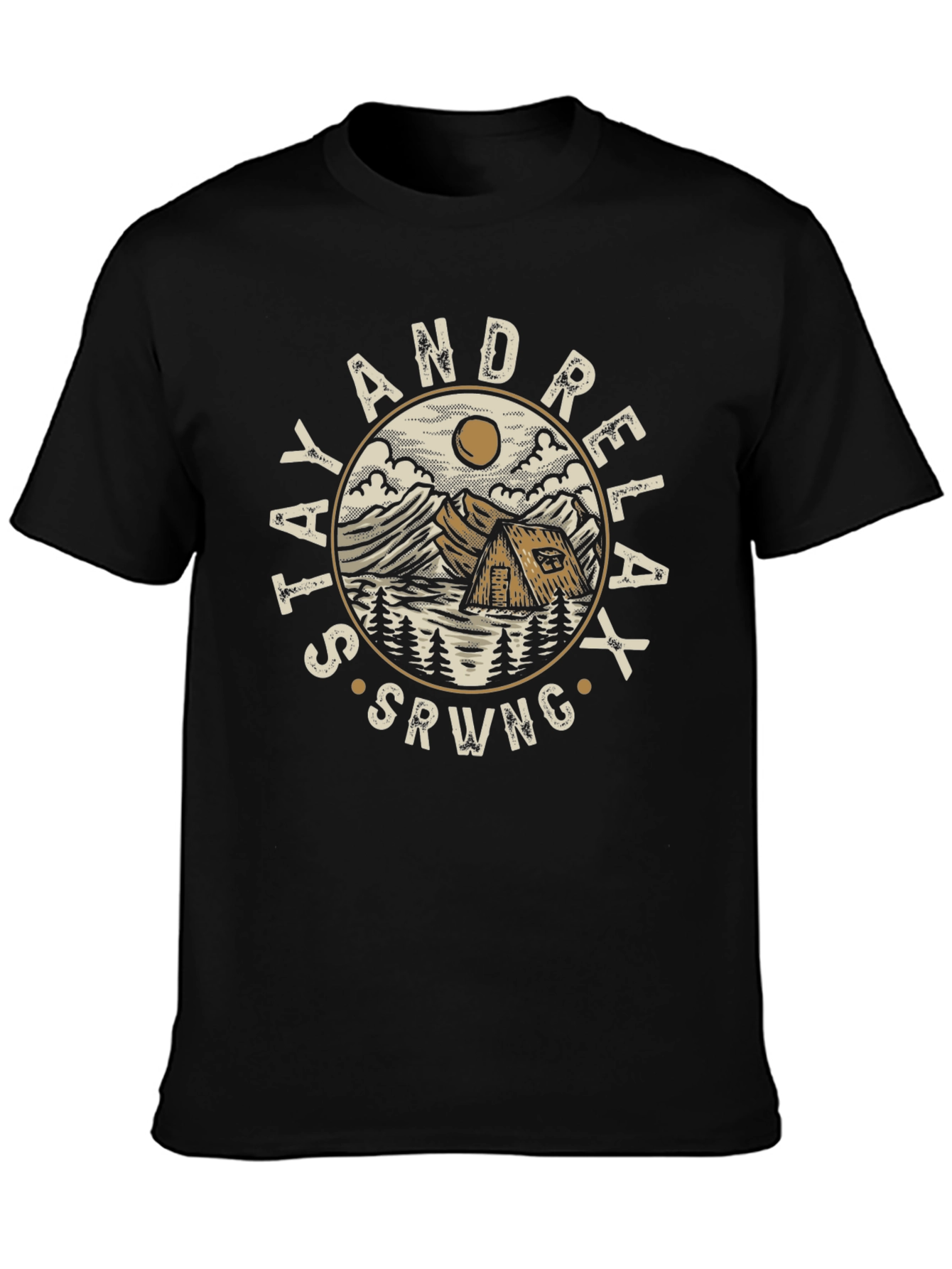 Stay and Relax Camping T-Shirt