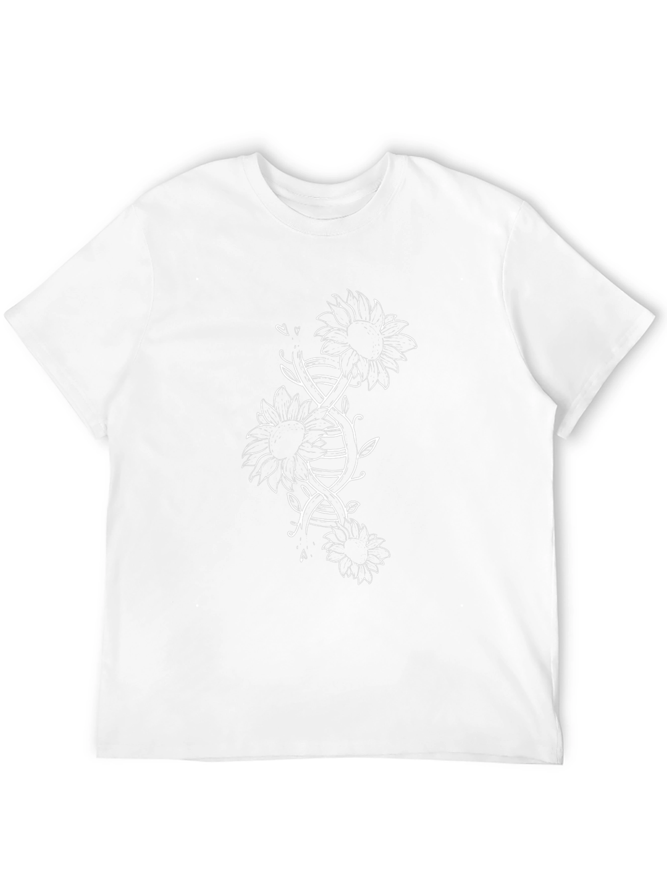 Sunflower DNA Graphic T-Shirt - Black