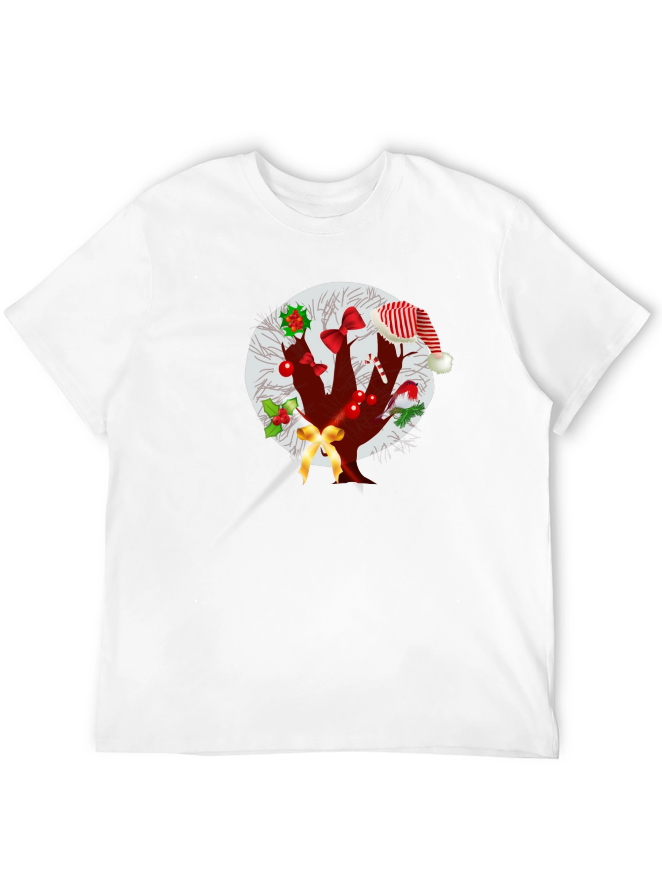 Christmas Tree T-Shirt Holiday Festive Graphic Tee